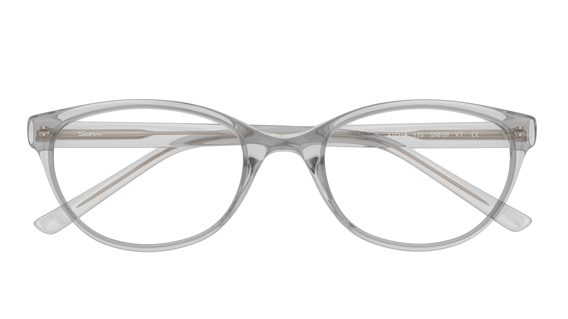 Folded Seen SN EF09 (EE00) Glasses Transparent / Green
