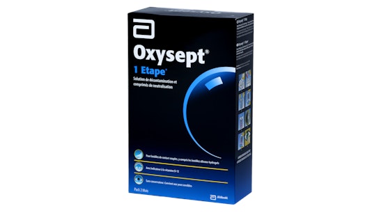 OXYSEPT Oxysept Pack 2 Mois - 2X300Ml + 60 Comprimés FLACON BI-PACK (…)