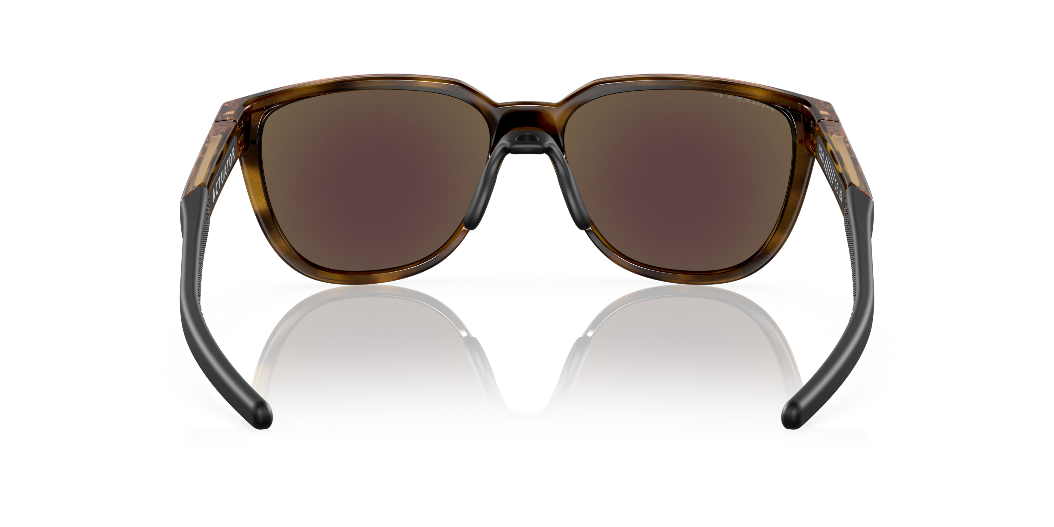 Detail02 Oakley OO 9250 (925004) Sunglasses Blue / Havana