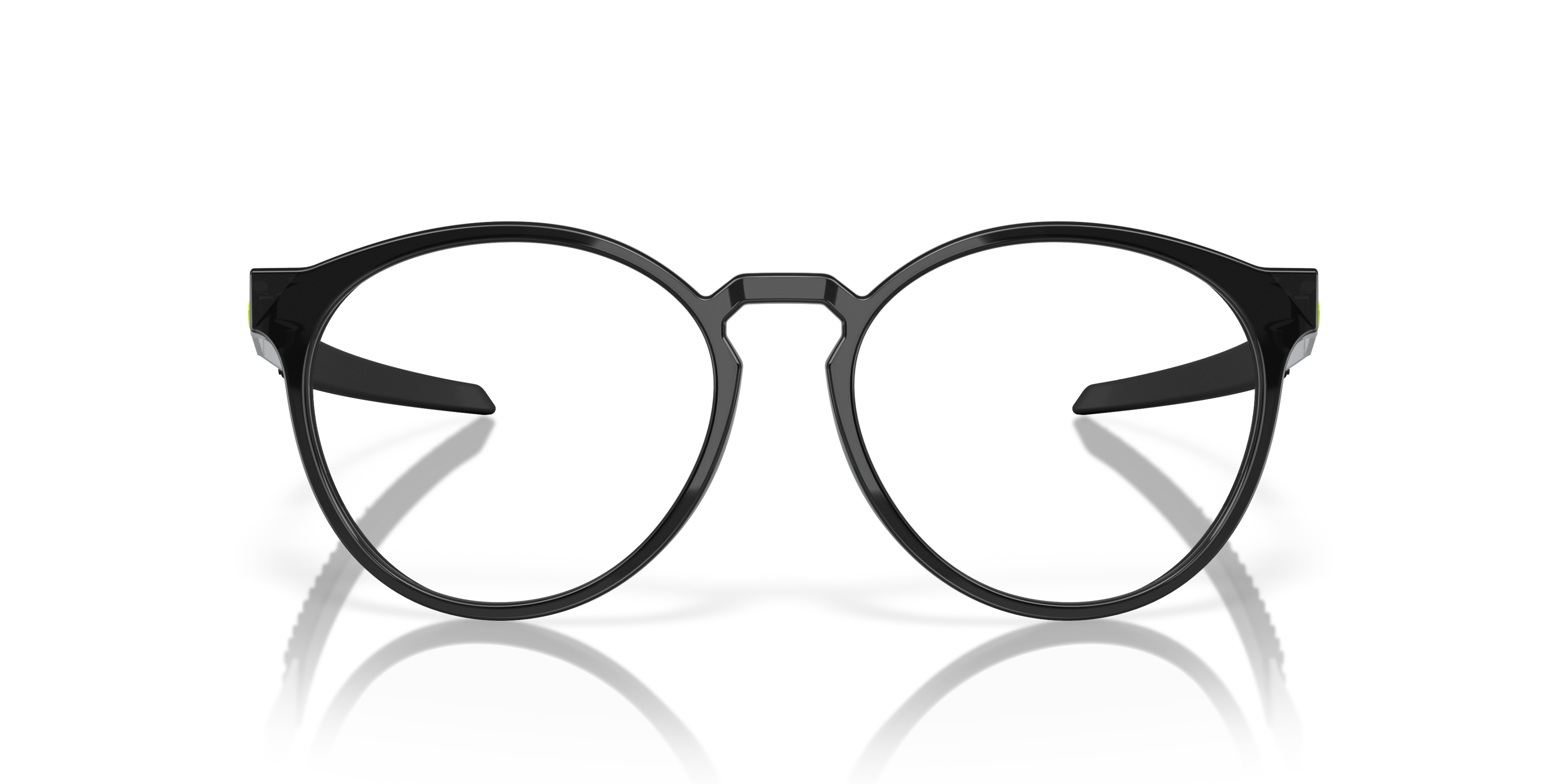 Front Oakley OX 8184 Glasses Transparent / Black