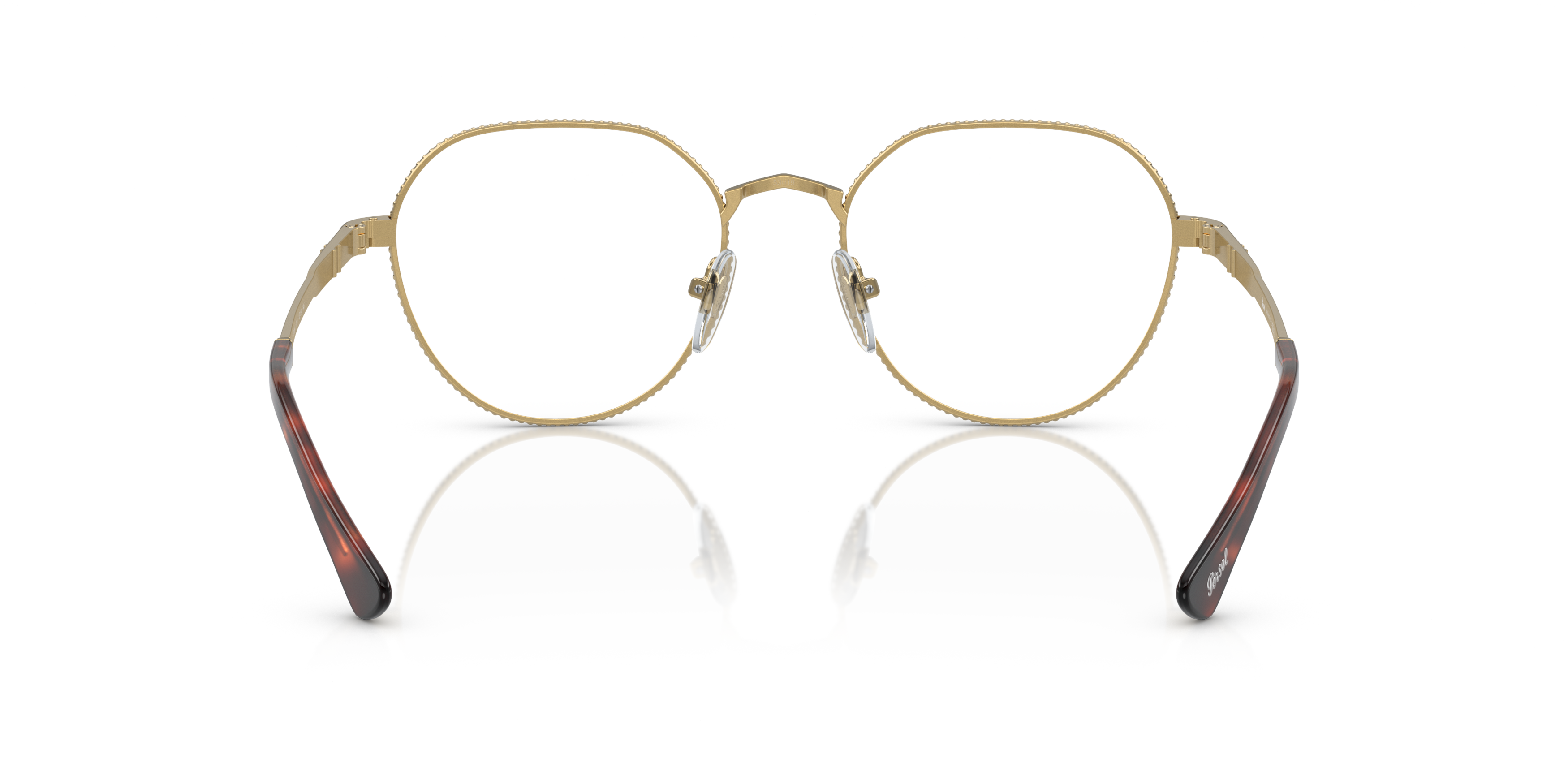 Detail02 Persol PO 2486V Glasses Transparent / Gold