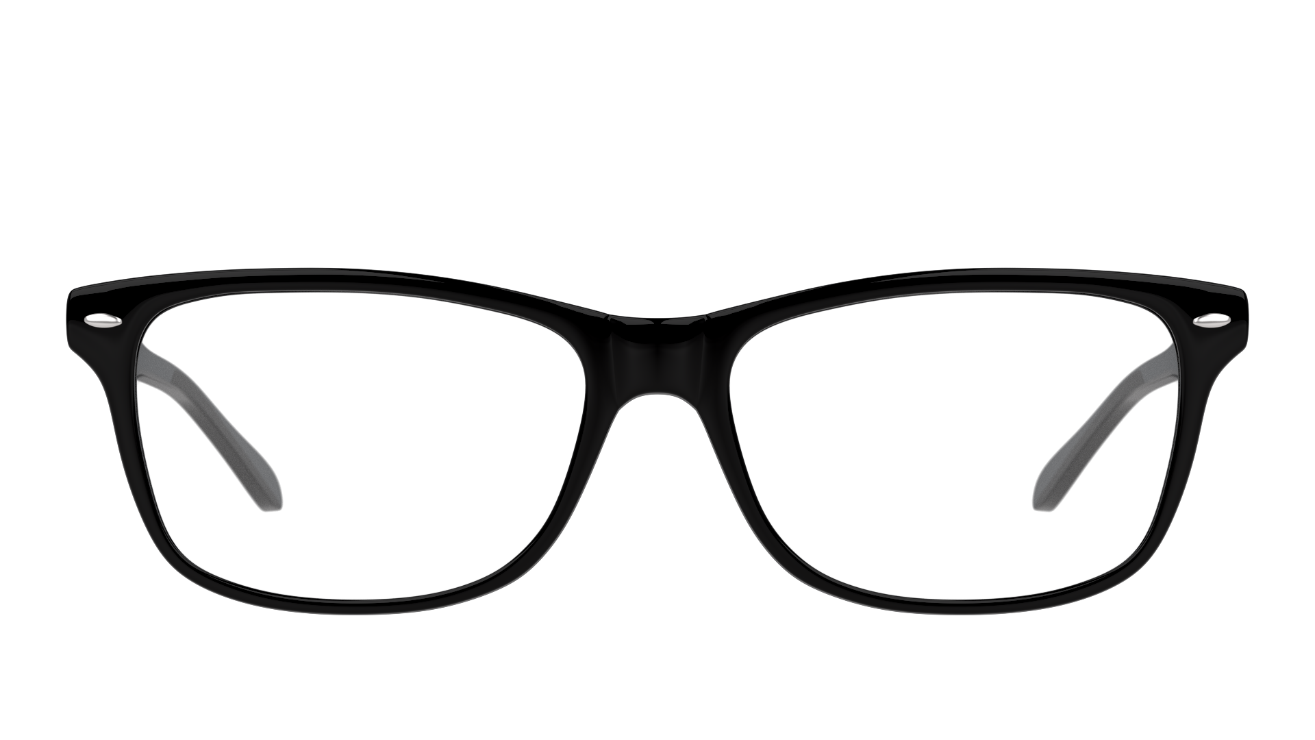 Front Unofficial UNOF0017 Glasses Transparent / Black