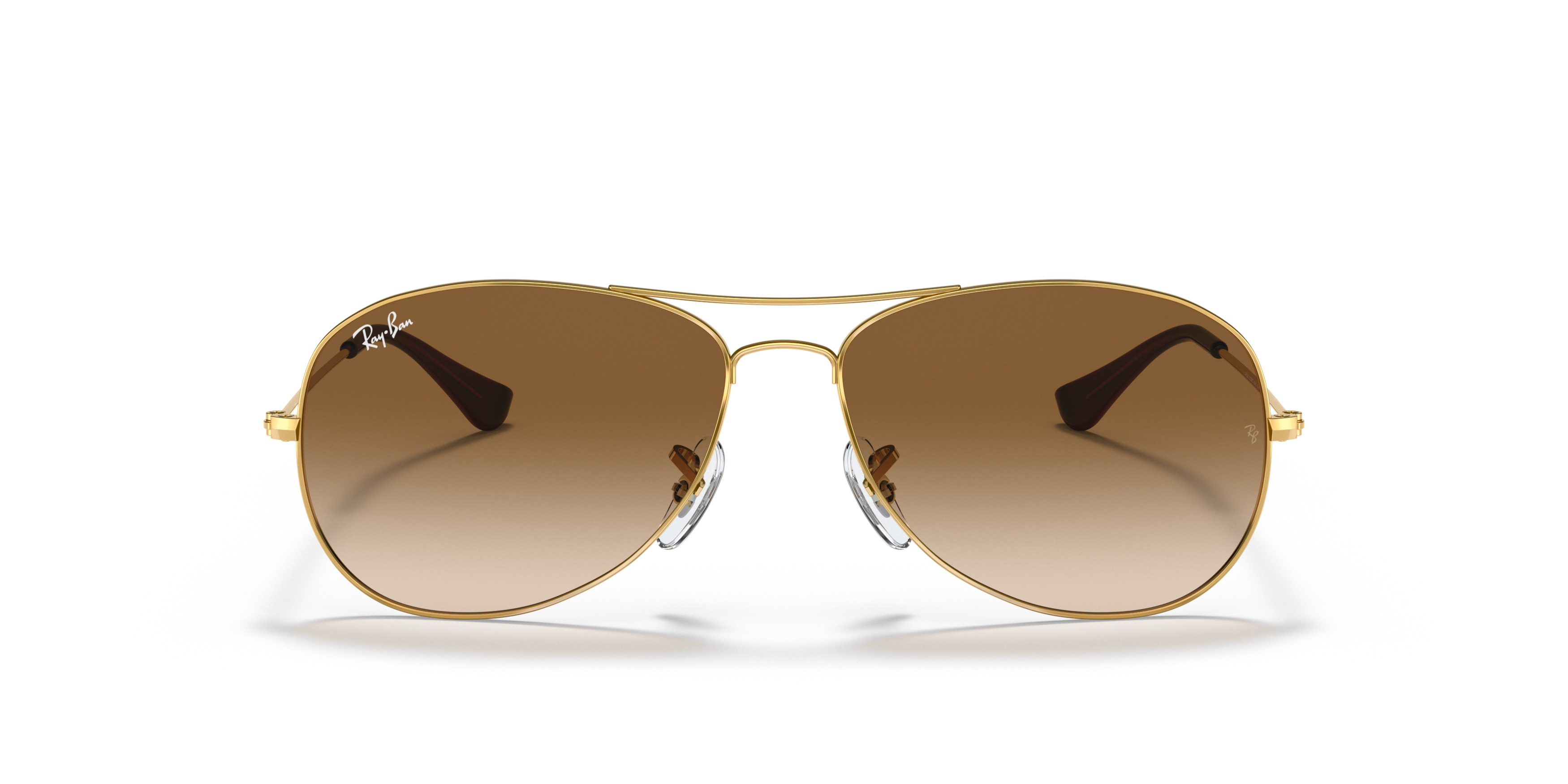 Front Ray-Ban RB 3362 Sunglasses Brown / Gold