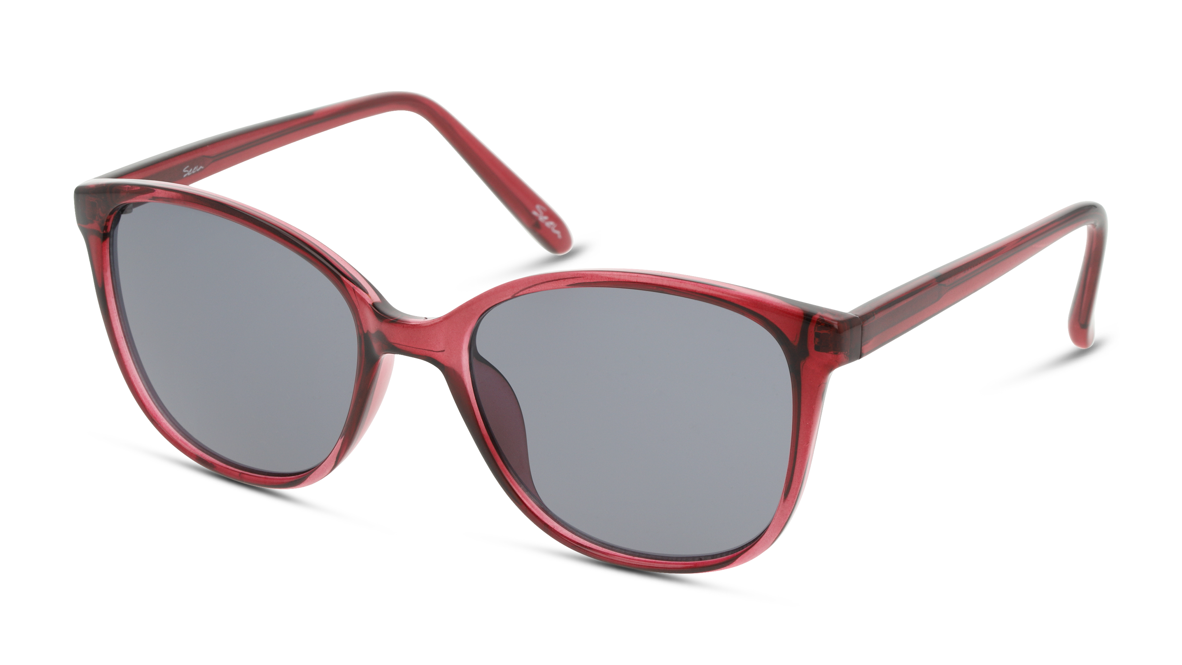 Angle_Left01 Seen SN SF0025 Sunglasses Grey / Transparent, Red