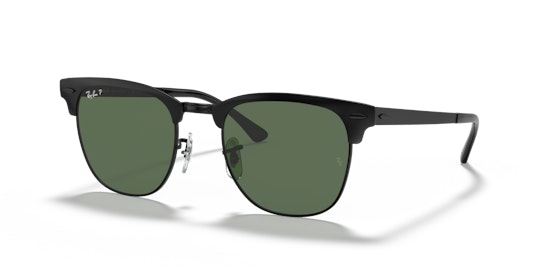 Ray Ban Clubmaster Metal 0RB3716 186/58 Verde  / Negro 