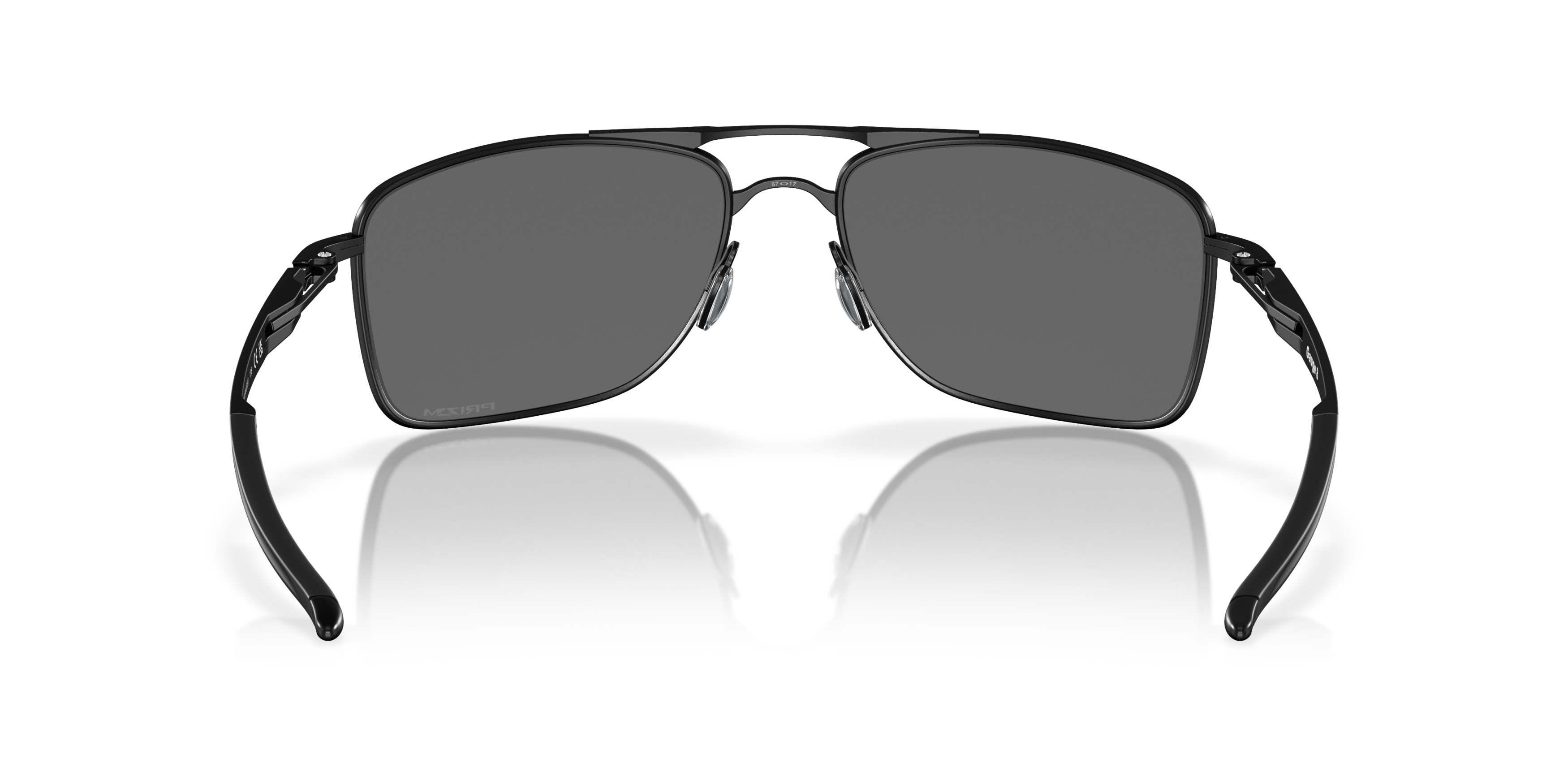Detail02 Oakley Gauge 8 OO 4124 (412402) Sunglasses Grey / Black