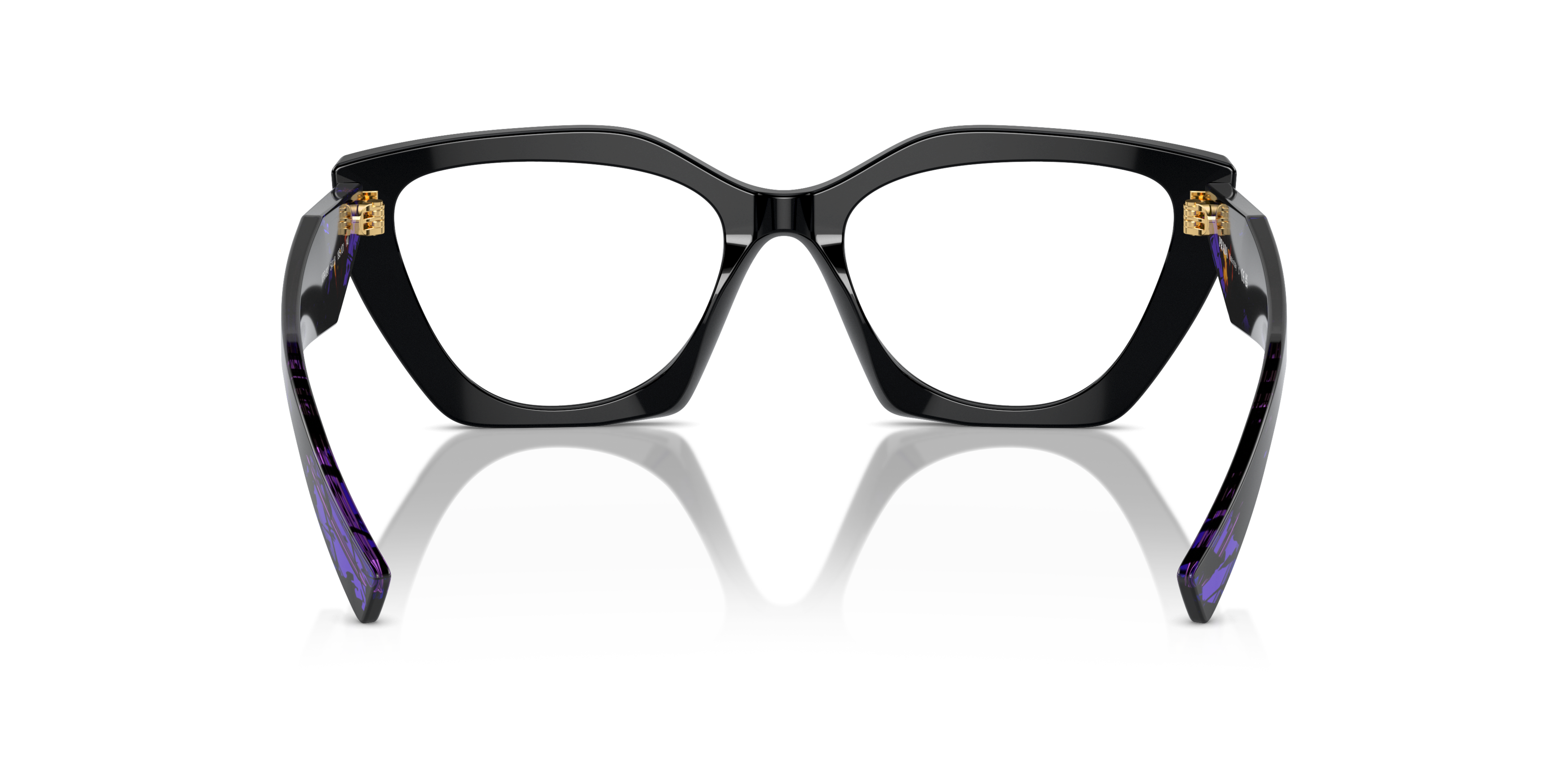 Detail02 Prada PR 09YV Glasses Transparent / Black