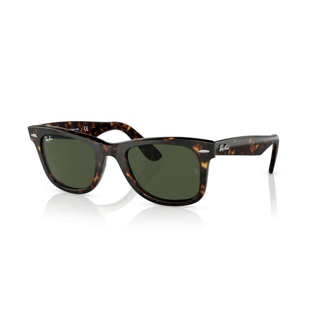 Ray-Ban Original Wayfarer Bio Based 0RB2140 Solbriller - Firkantede Skildpadde