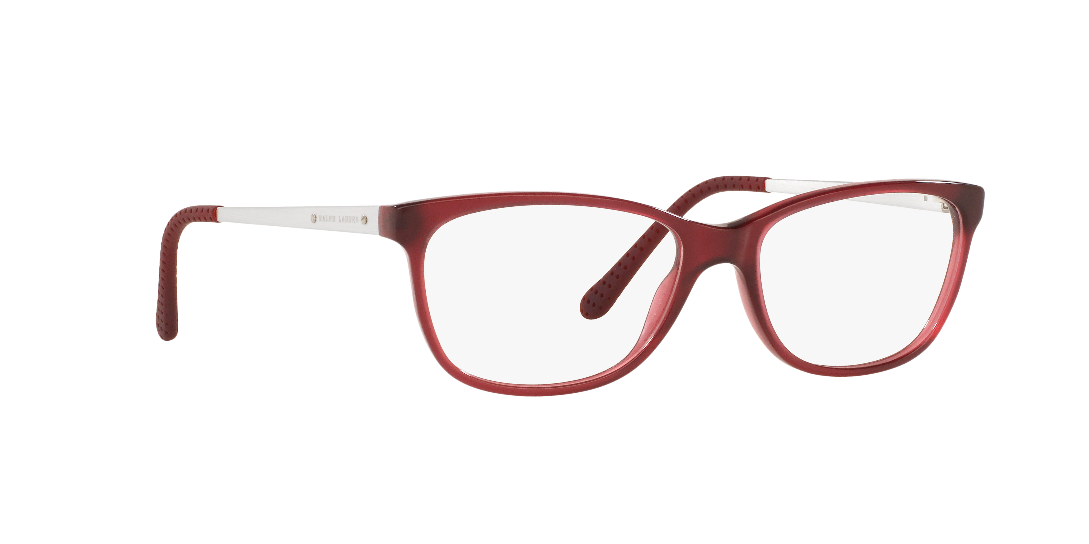 Angle_Right01 Ralph Lauren RL 6135 (5144) Glasses Transparent / Red