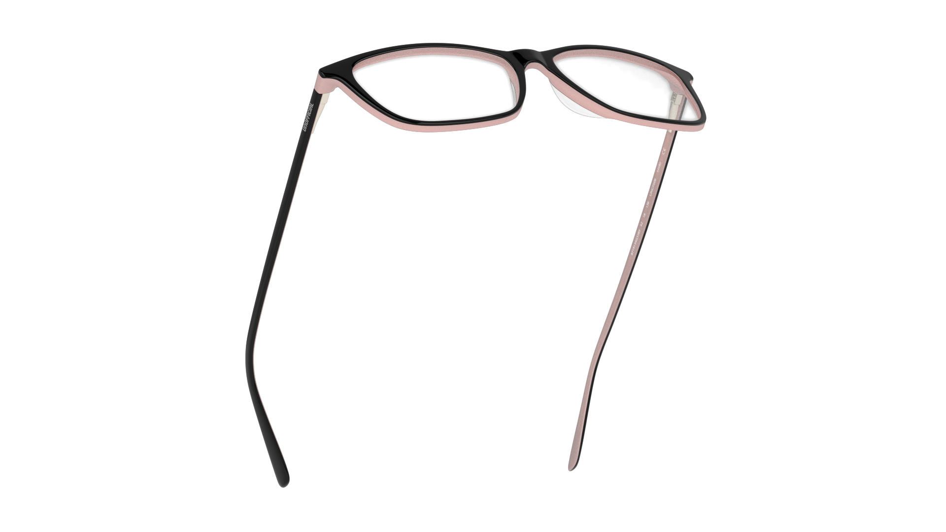Bottom_Up Unofficial UNOF0306 Glasses Transparent / Black