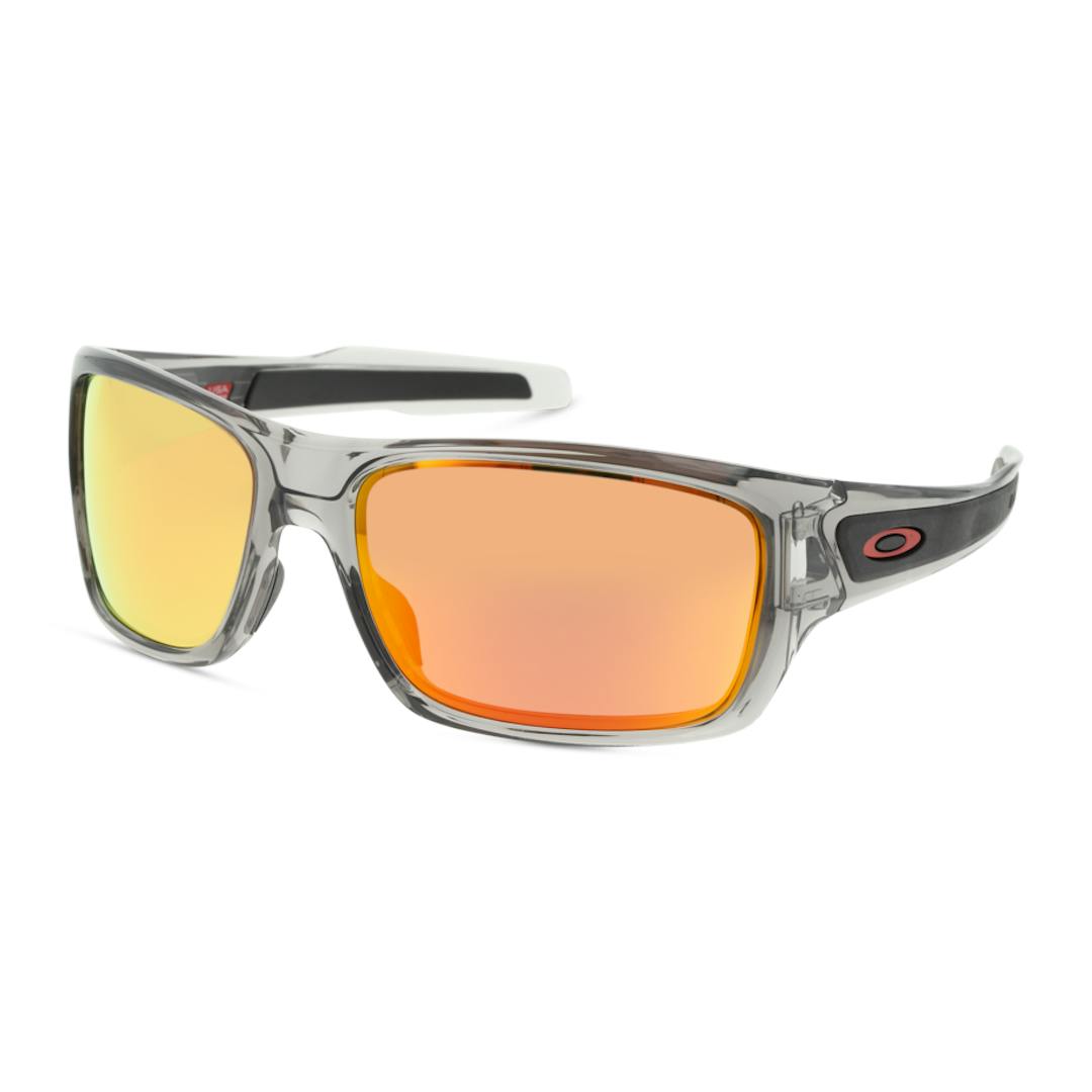 Oakley OO9263 Lunettes de Soleil Homme - Gris - Verres Polarisés - Possibilité de verres correcteurs