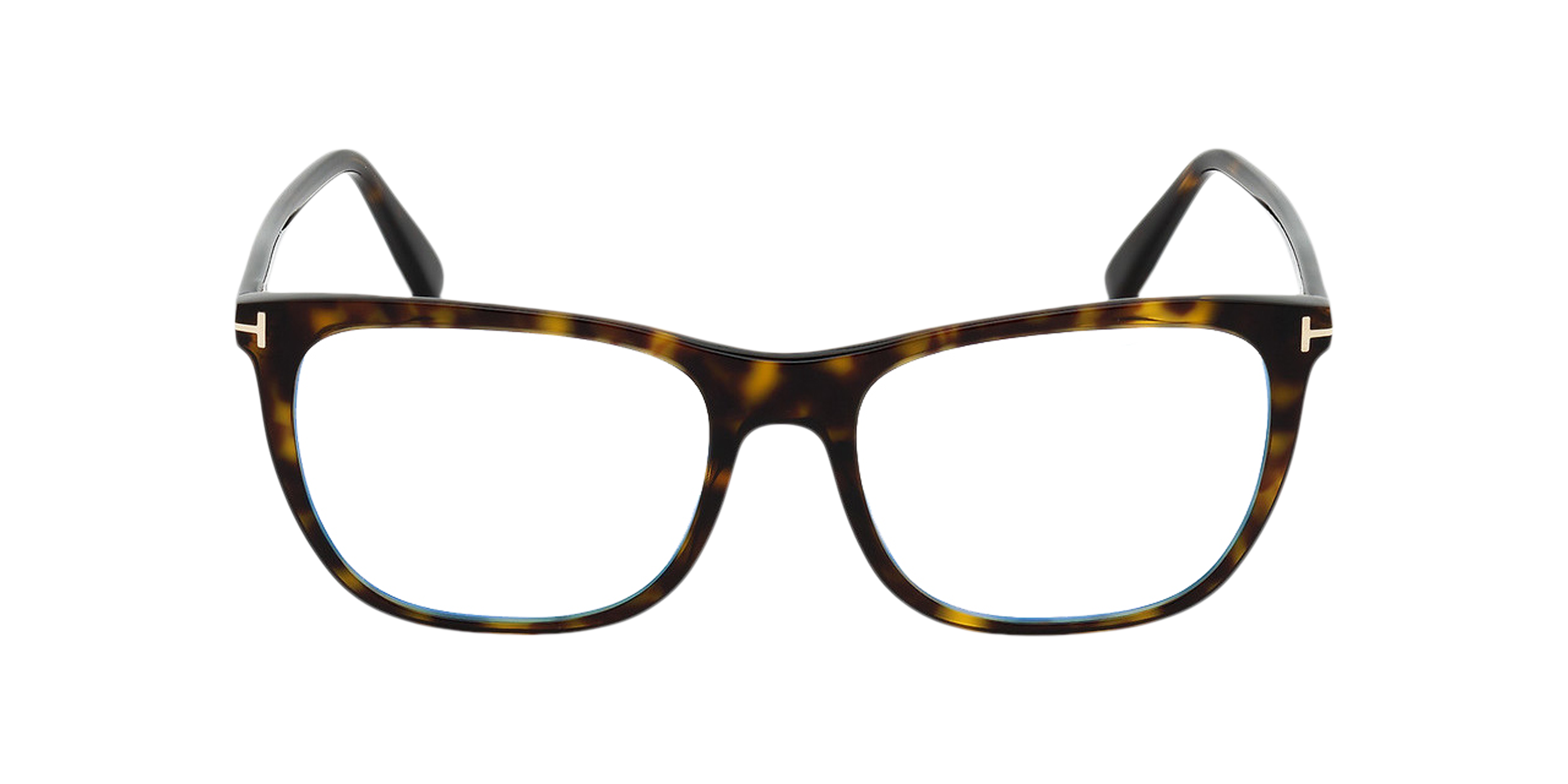 Front Tom Ford FT 5672-B (052) Glasses Transparent / Tortoise Shell