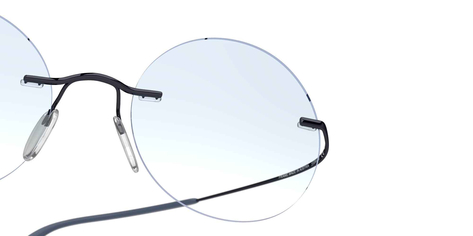 Detail01 Silhouette 5541 (4545) Glasses Transparent / Blue