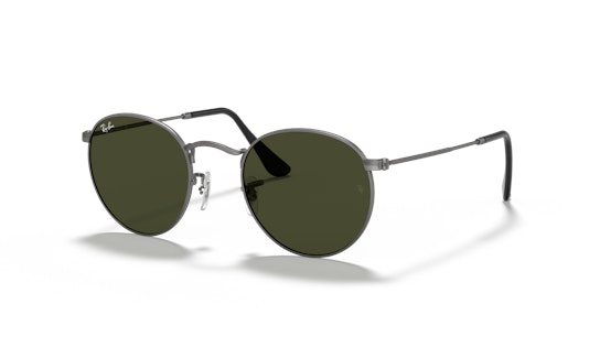 Ray-Ban Round RB3447 029 Verde / Cinza