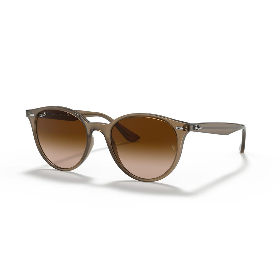 Ray-Ban RB4305 Lunettes de Soleil Homme - Panthos Marron - Possibilité de verres correcteurs - Adapt