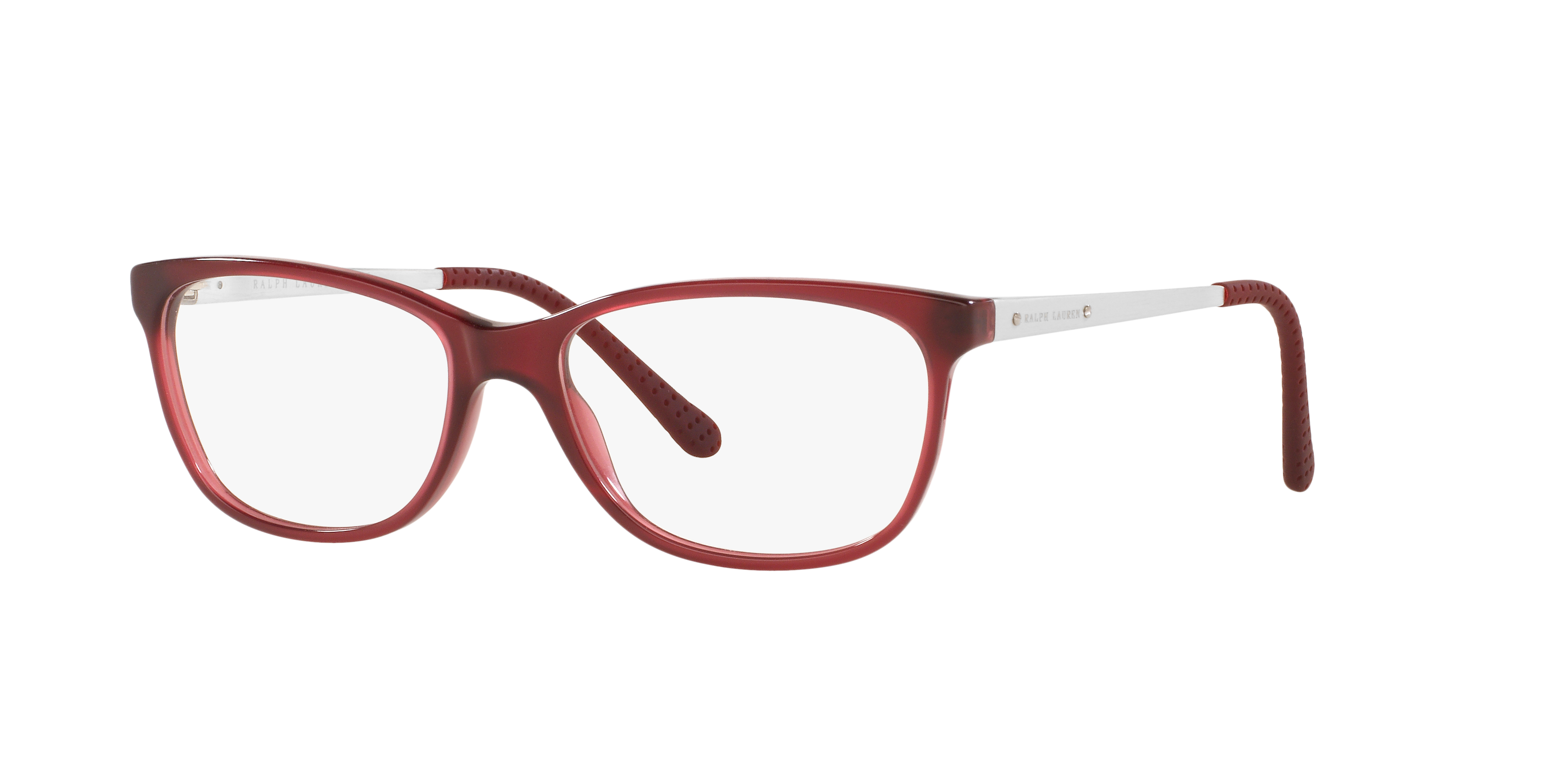 Angle_Left01 Ralph Lauren RL 6135 (5144) Glasses Transparent / Red