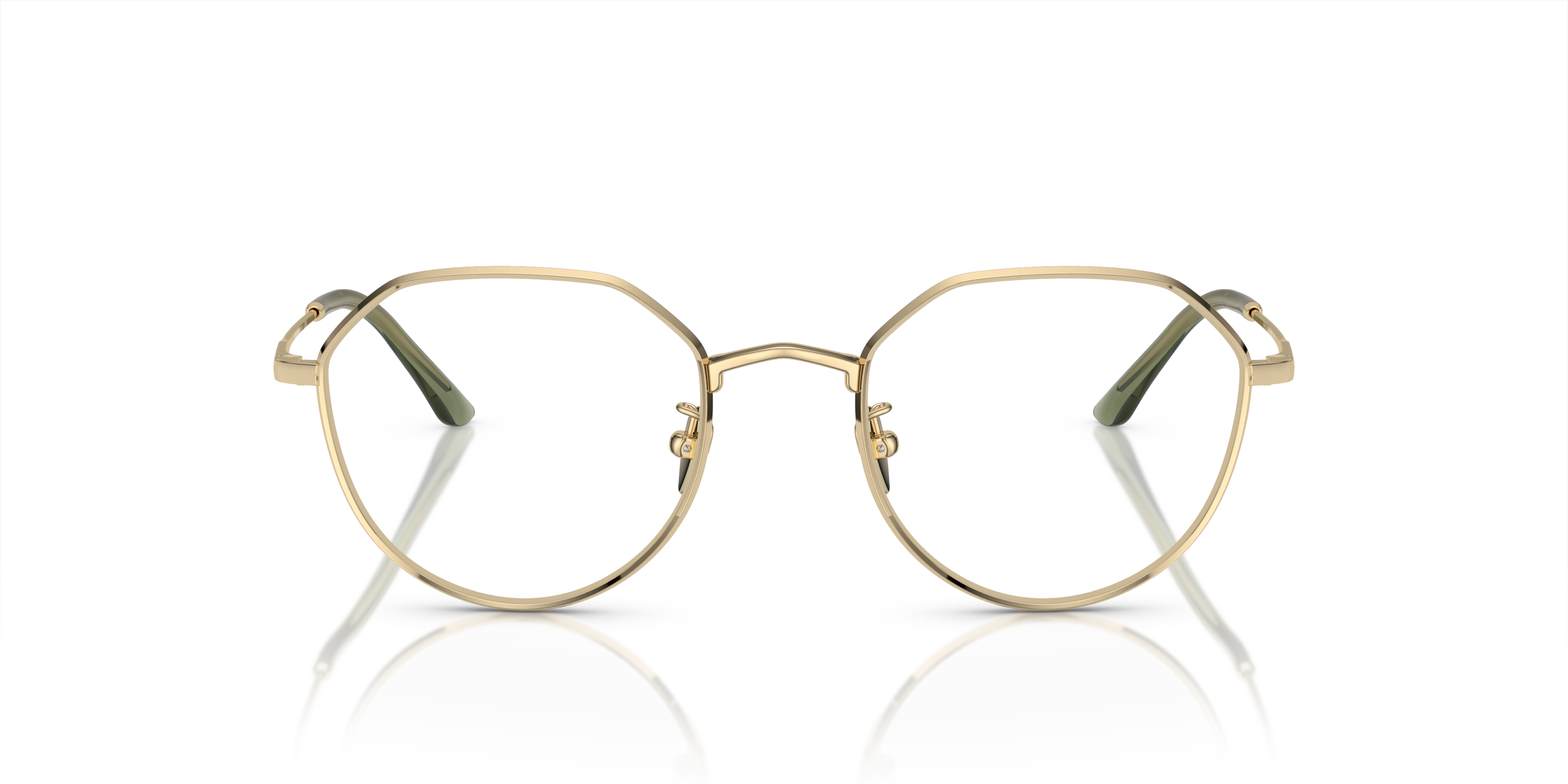 Front Giorgio Armani AR 5142 Glasses Transparent / Gold
