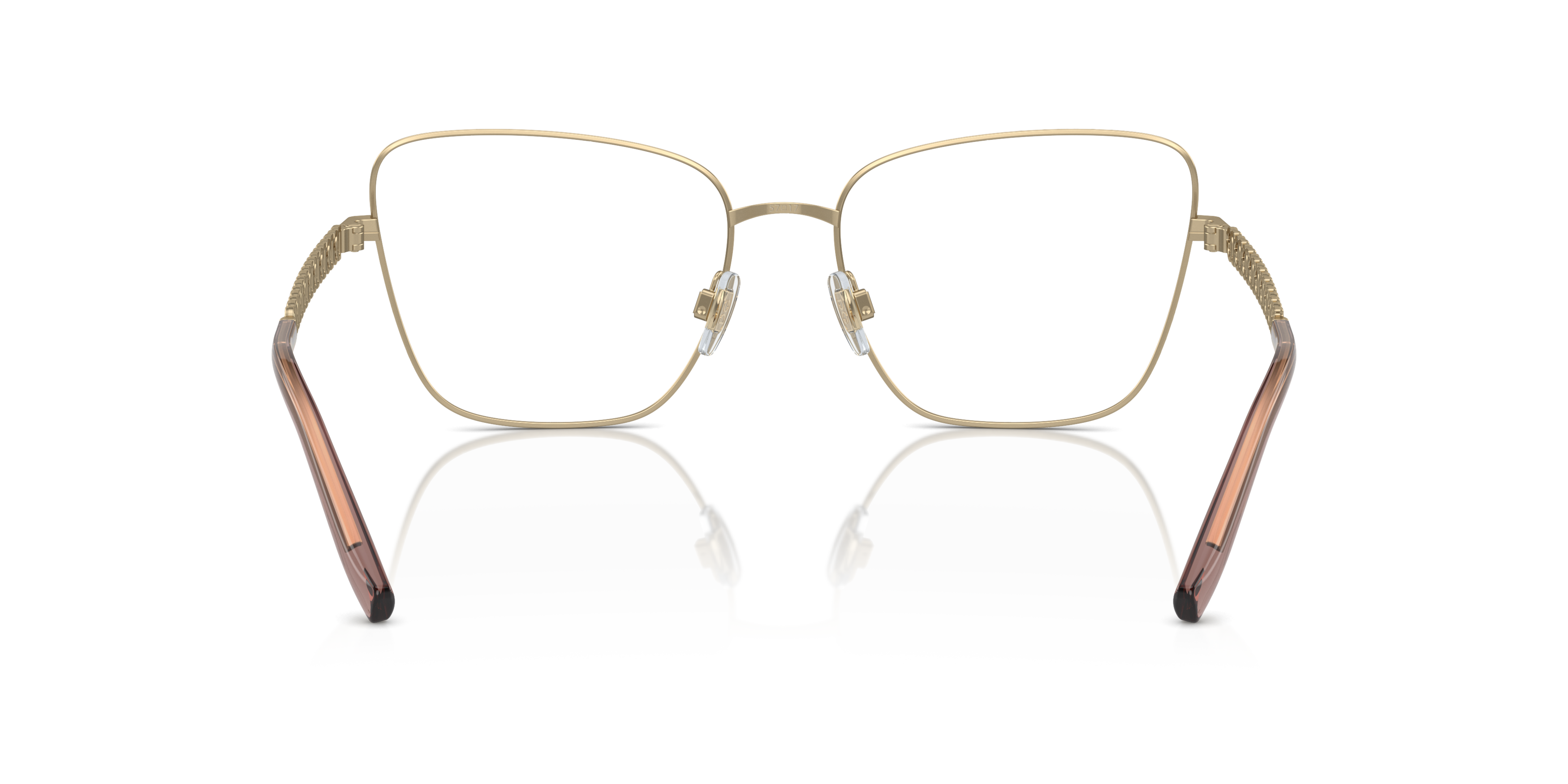 Detail02 Dolce & Gabbana DG 1346 Glasses Transparent / Gold