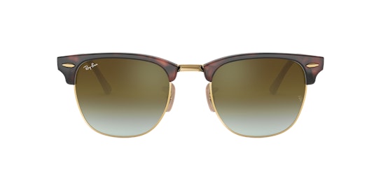 Ray-Ban Clubmaster Flash Gradient RB3016 990/9J Groen / Bruin