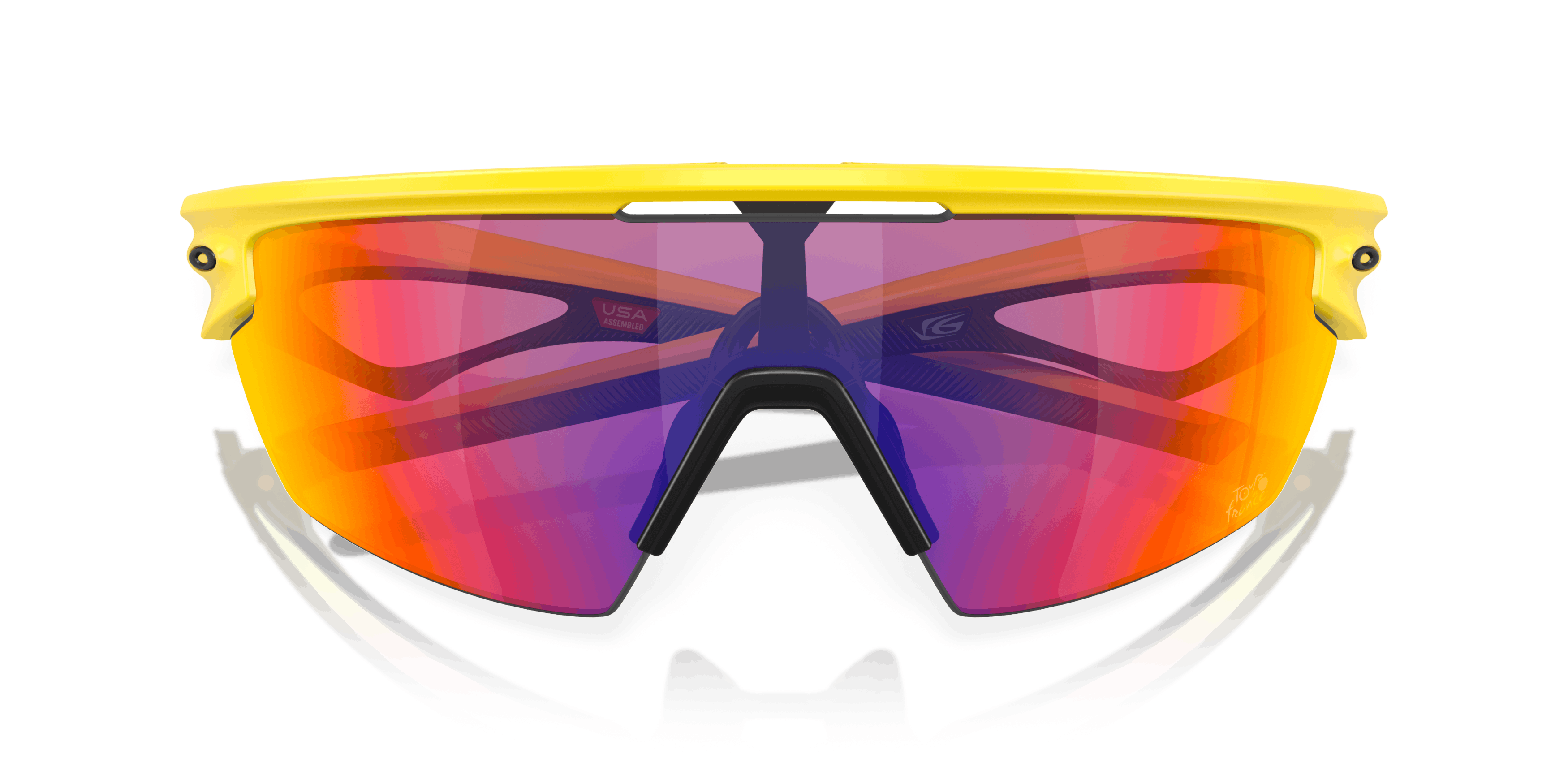 Folded, Oakley 2024 Tour De France Sphaera OO 9403 Sunglasses