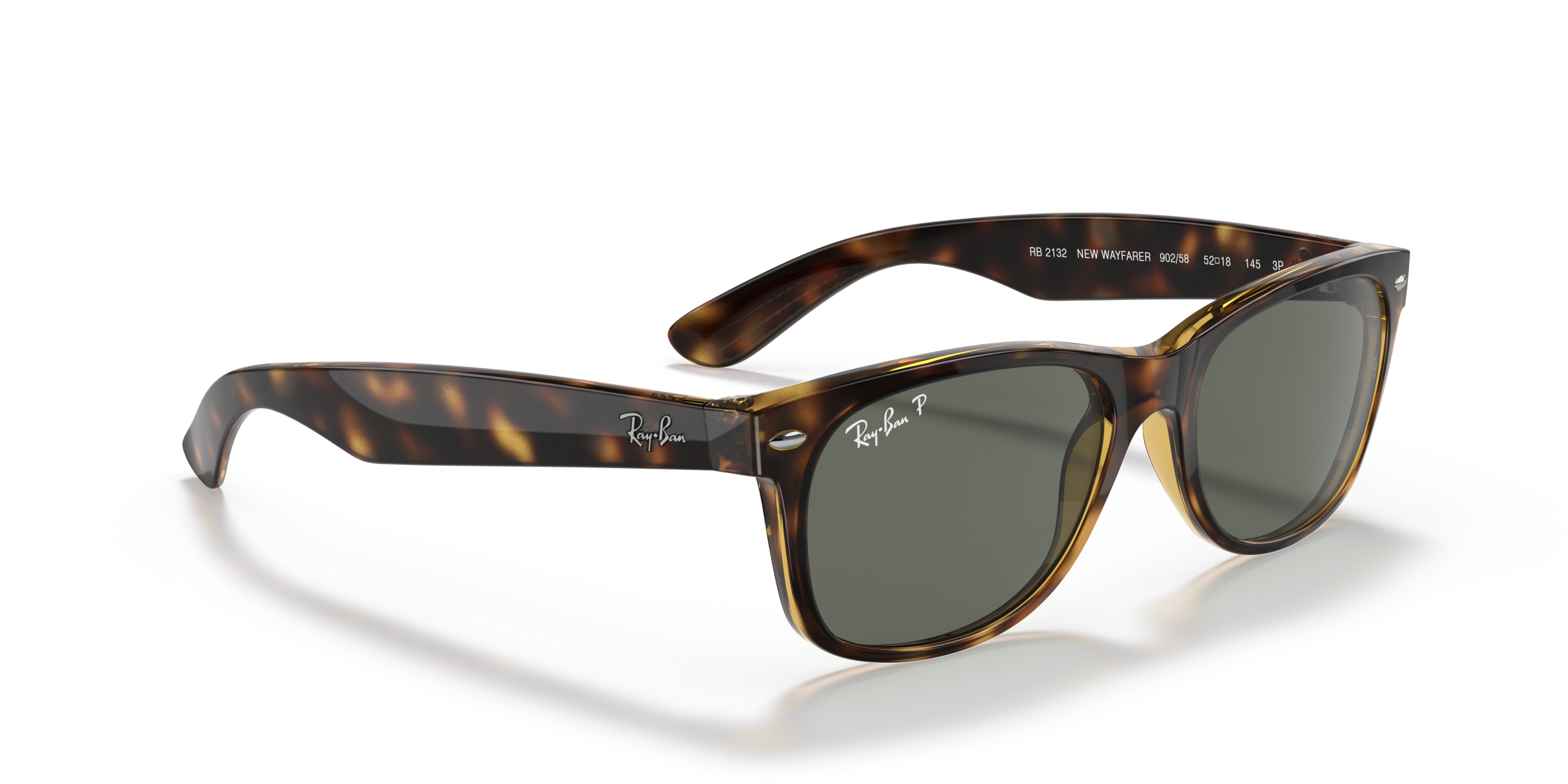 [products.image.angle_right01] Ray-Ban NEW WAYFARER RB2132 902/58