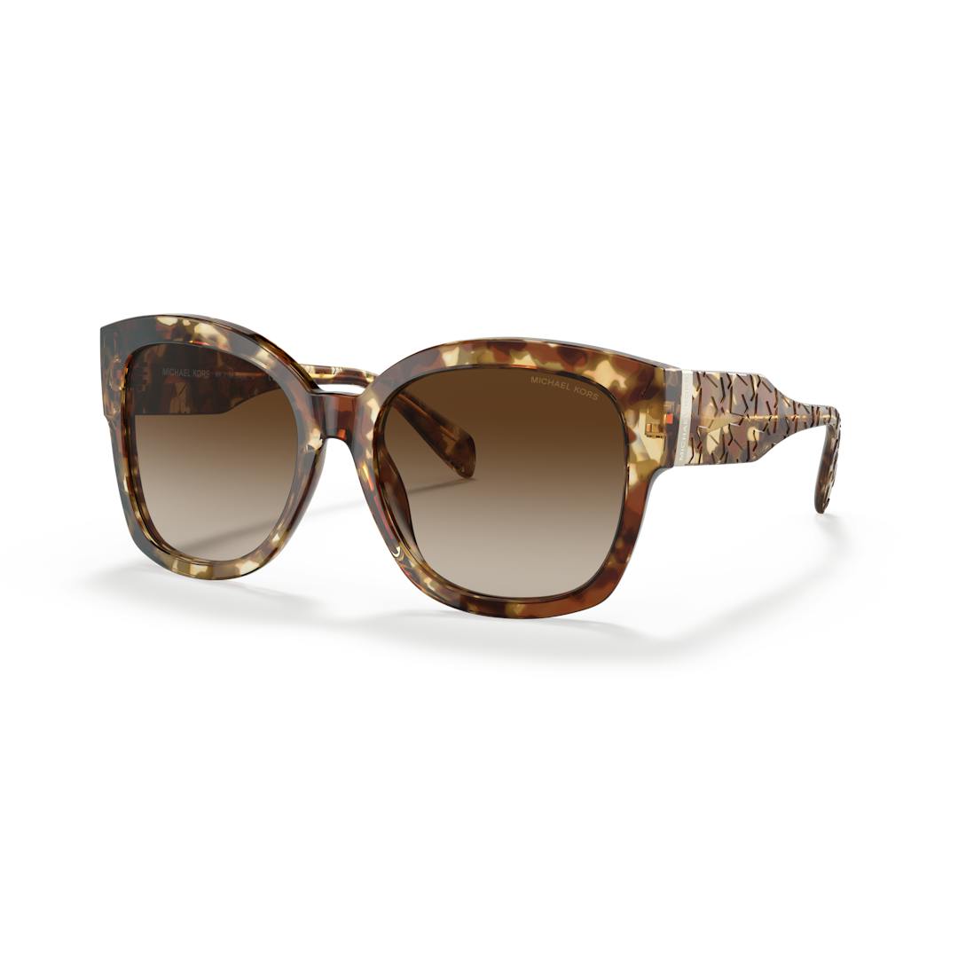 Michael Kors MK2164 Lunettes de Soleil Femme - Carrée Marron