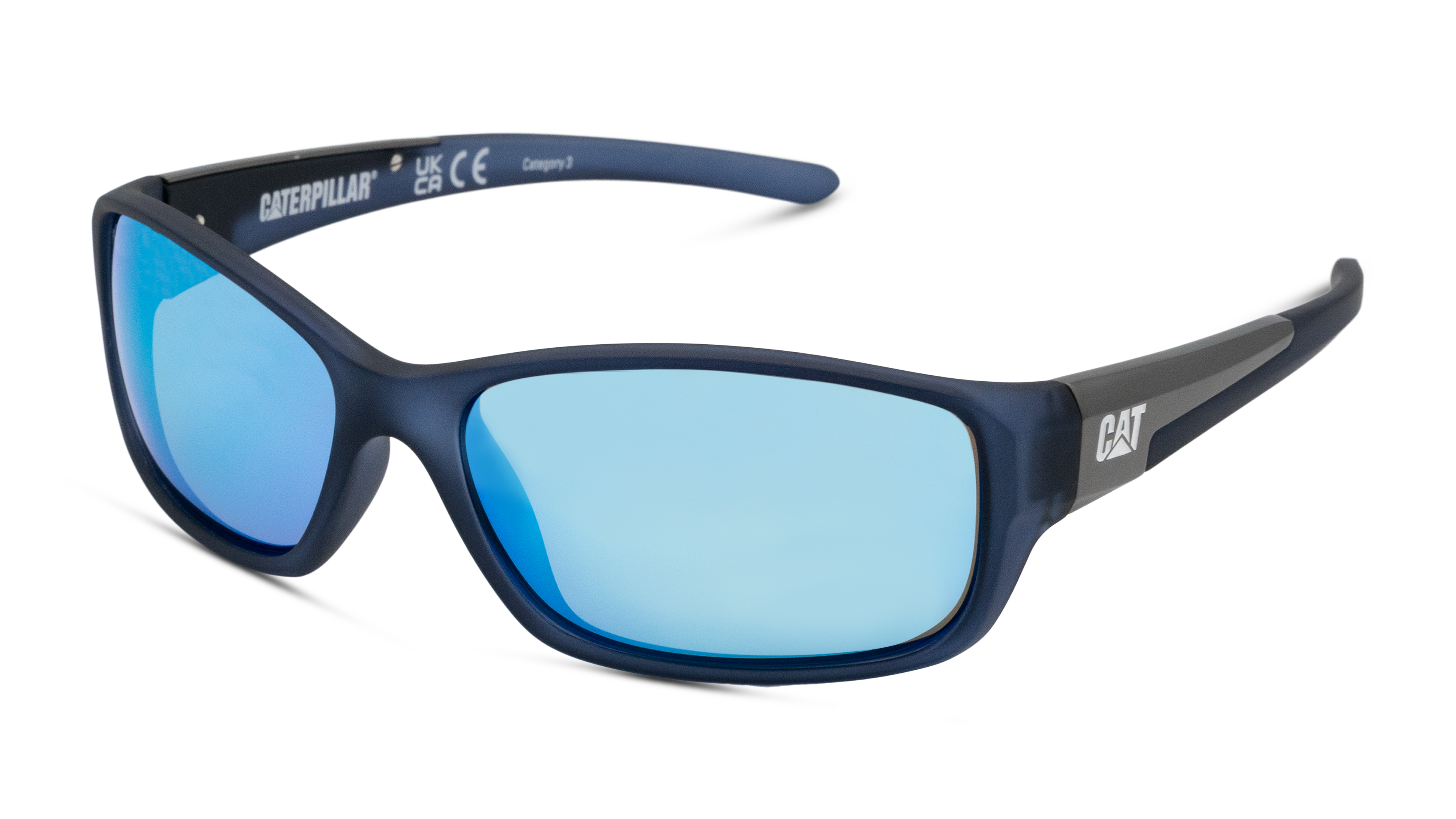 Angle_Left01 Caterpillar Sensor 106P (106P) Sunglasses Blue / Blue