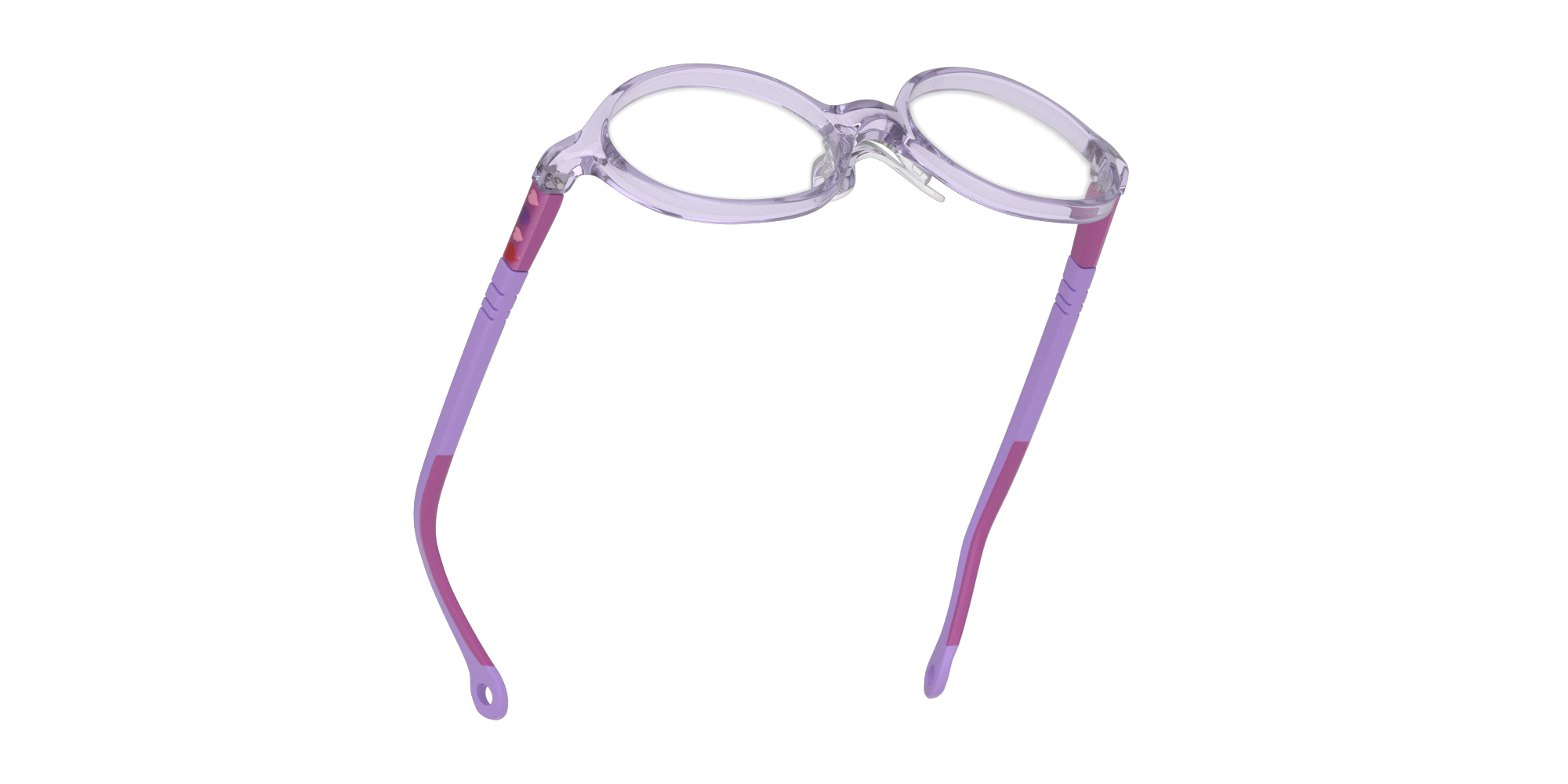 Bottom_Up Vision Express POO02 (C08) Glasses Transparent / Violet