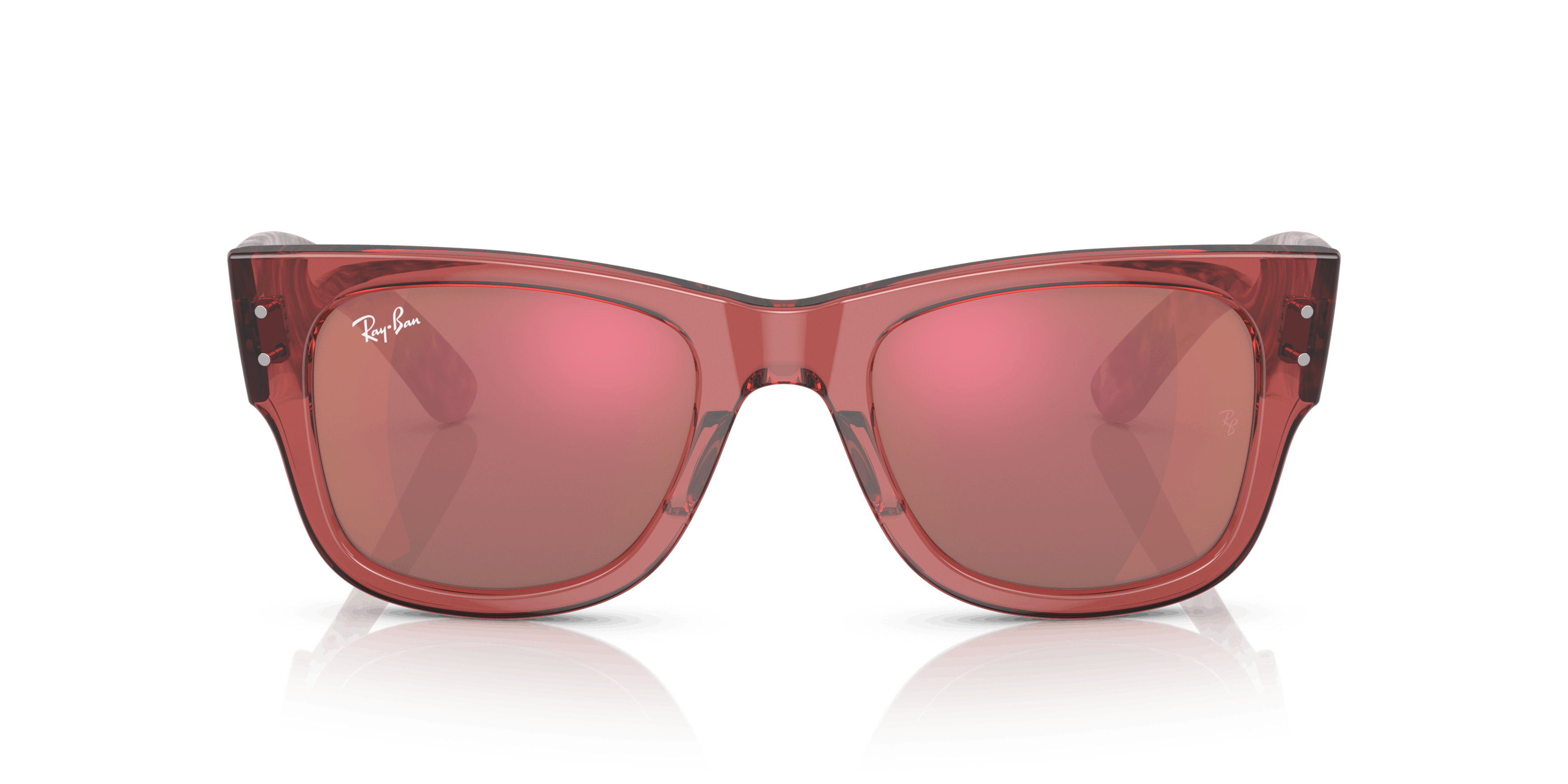 Front, Ray-Ban MEGA WAYFARER RB0840S 66372K