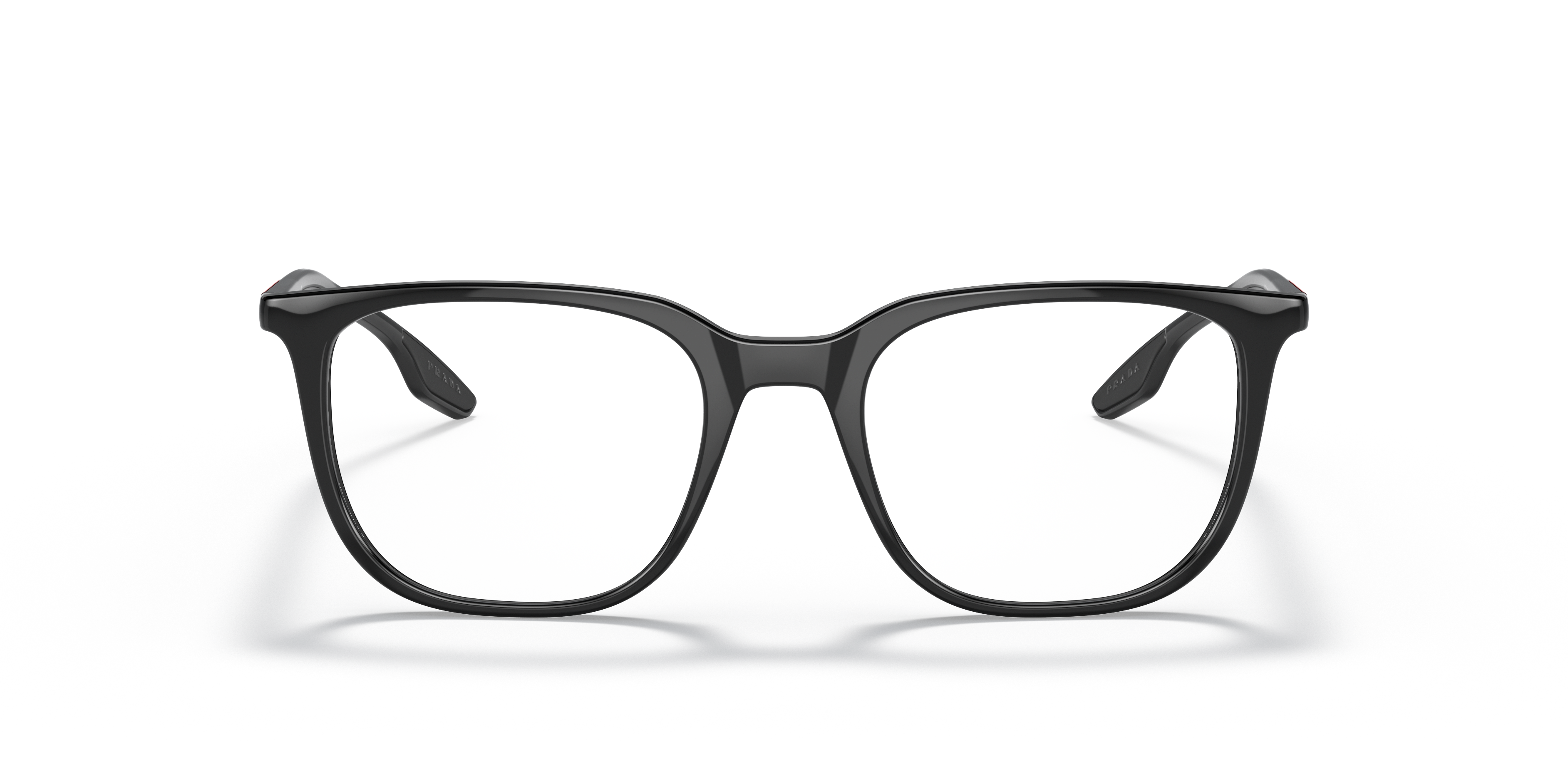 Front Prada Linea Rossa PS 010V (1AB1O1) Glasses Transparent / Black