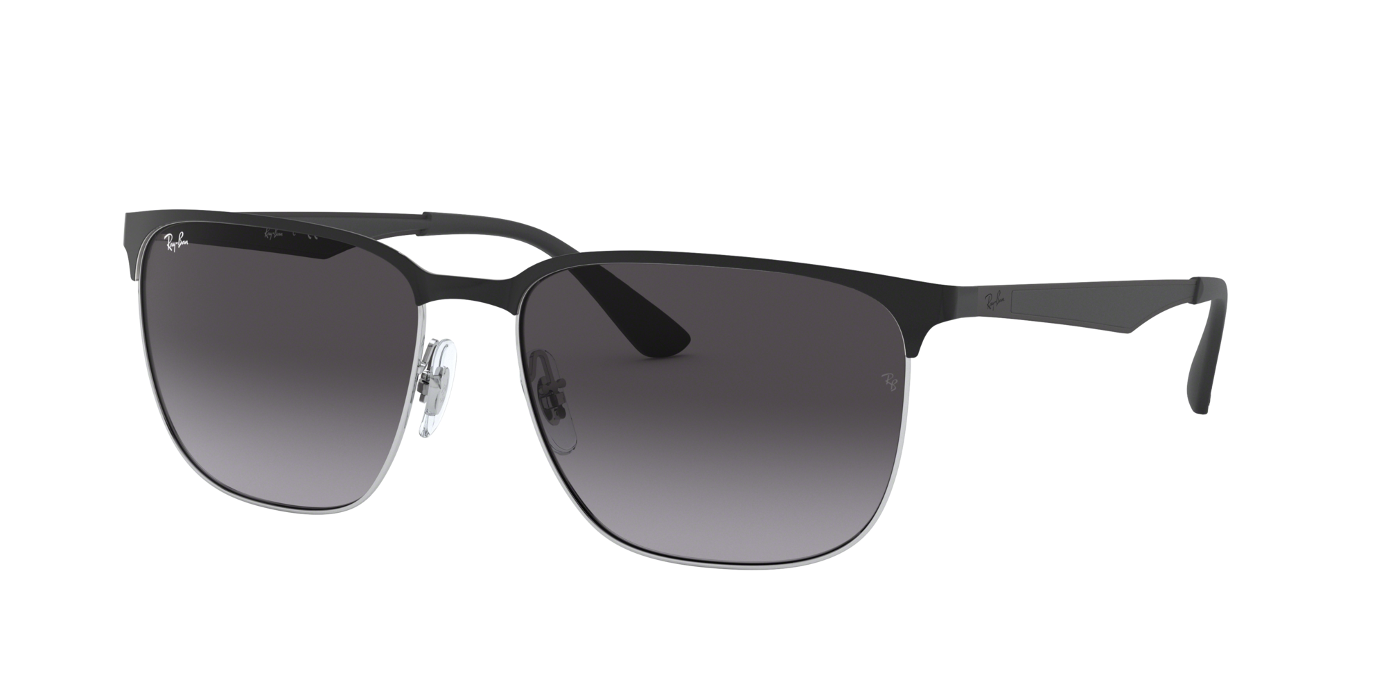 Angle_Left01 Ray-Ban RB 3569 (90048G) Sunglasses Grey / Silver