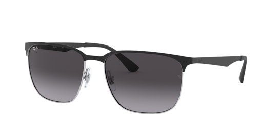 Ray-Ban RB 3569 (90048G) Sunglasses Grey / Grey, Black