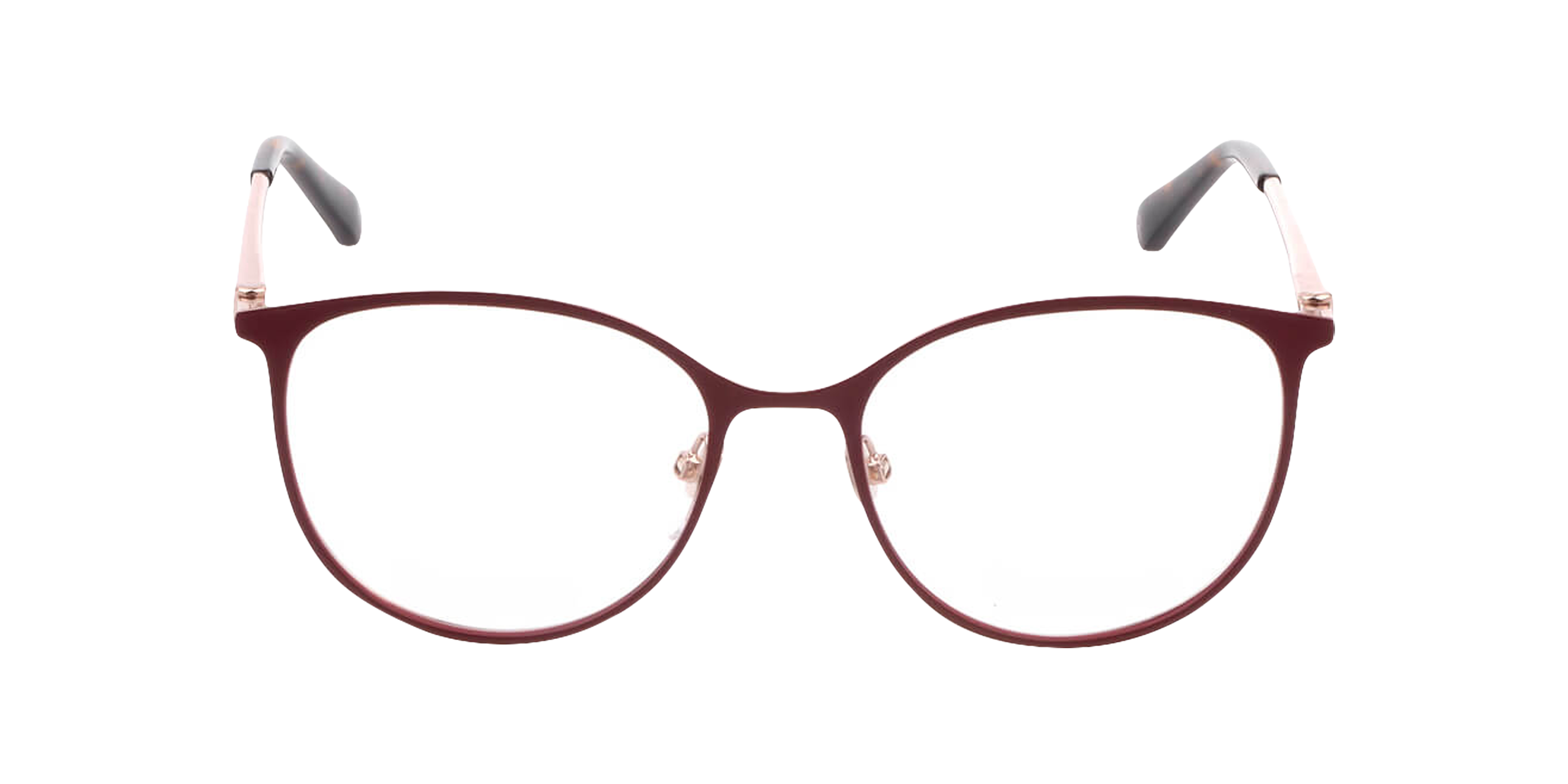 Front Nina Ricci VNR 242 (0K99) Glasses Transparent / Red