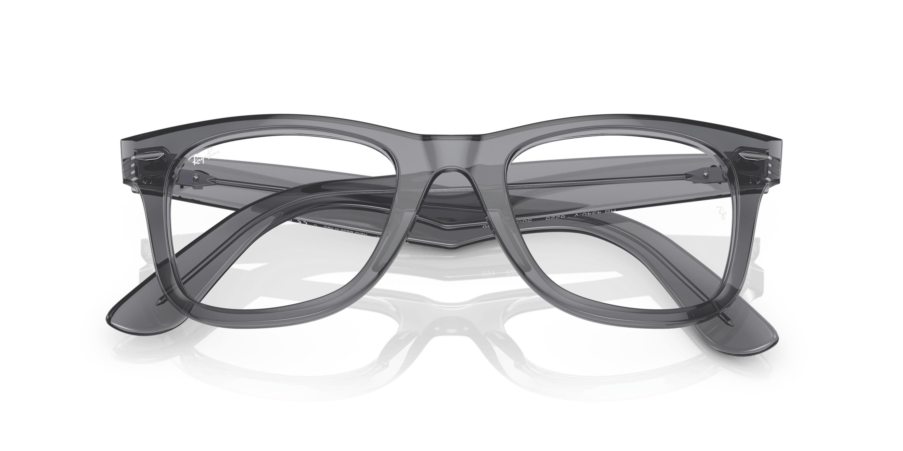 Folded, Ray-Ban Wayfarer Ease RX 4340V Glasses