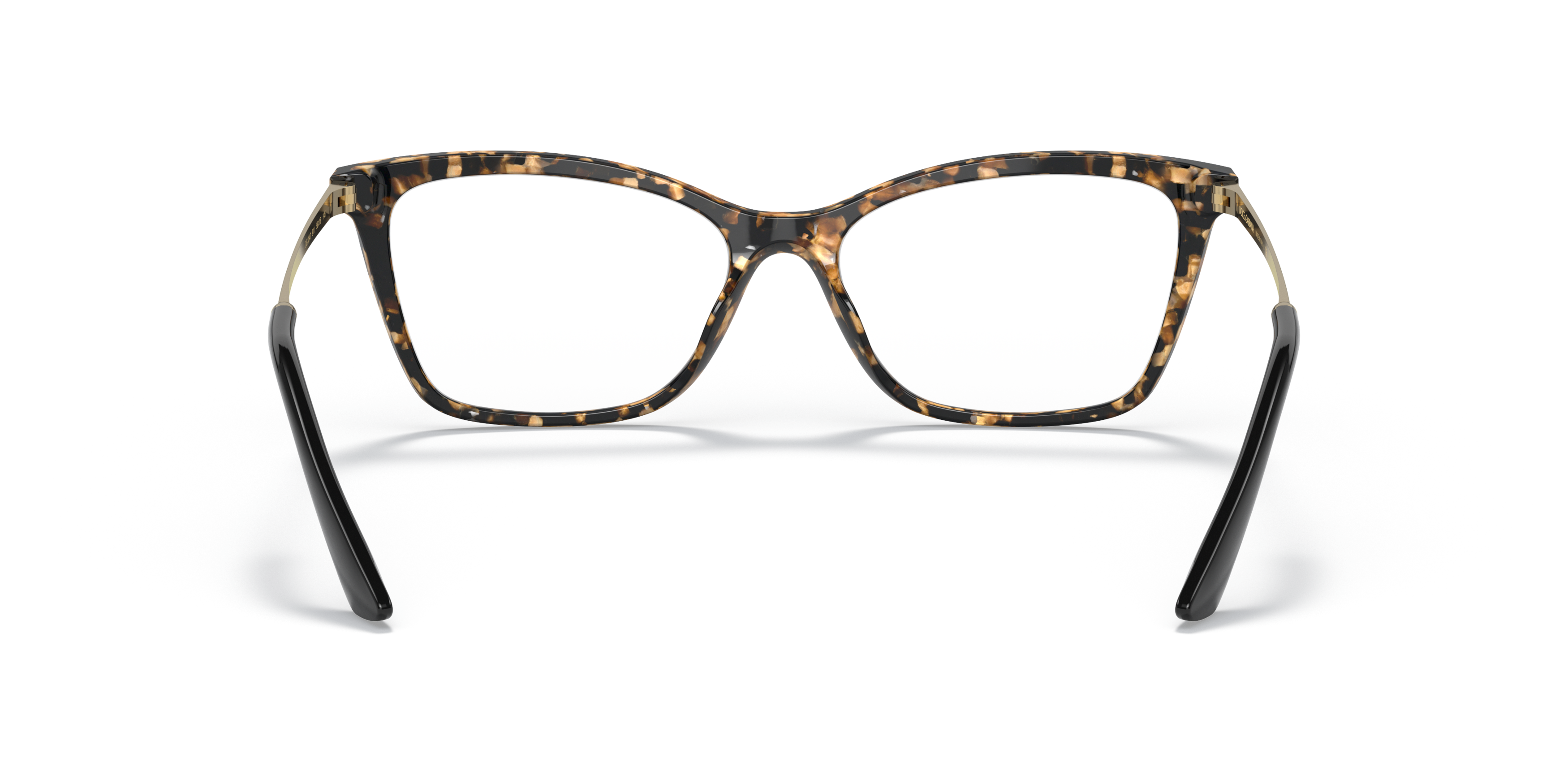 Detail02 Dolce & Gabbana DG 3347 Glasses Transparent / Black