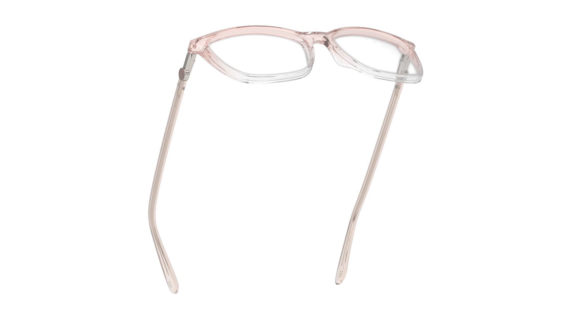 Bottom_Up Unofficial UNOF0429 Glasses Transparent / Transparent, Pink