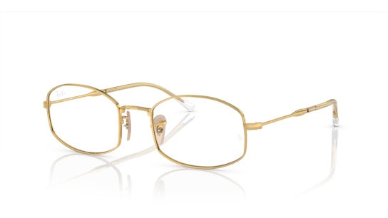Ray-Ban RX 6510 Glasses Transparent / Gold