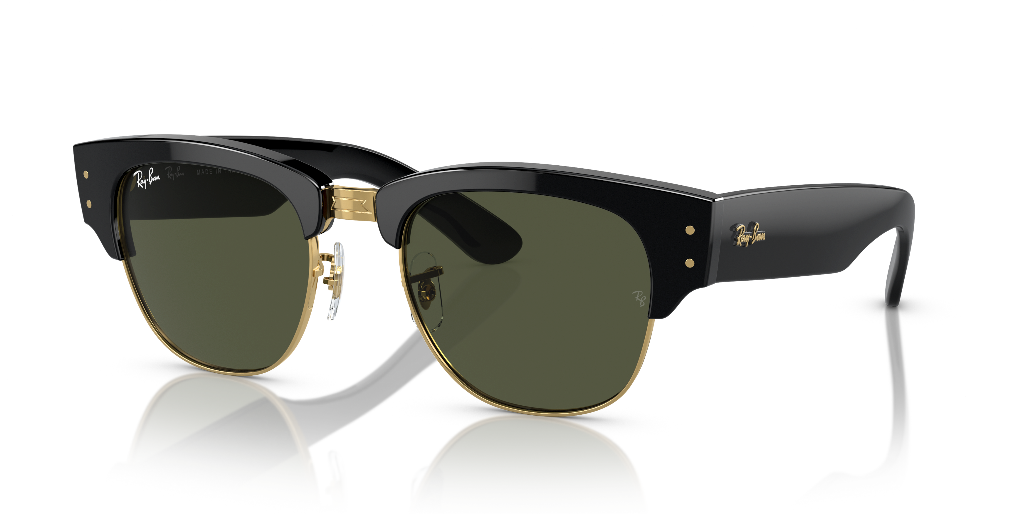 [products.image.angle_left01] Ray-Ban Mega Clubmaster RB0316S 901/31 Solbriller