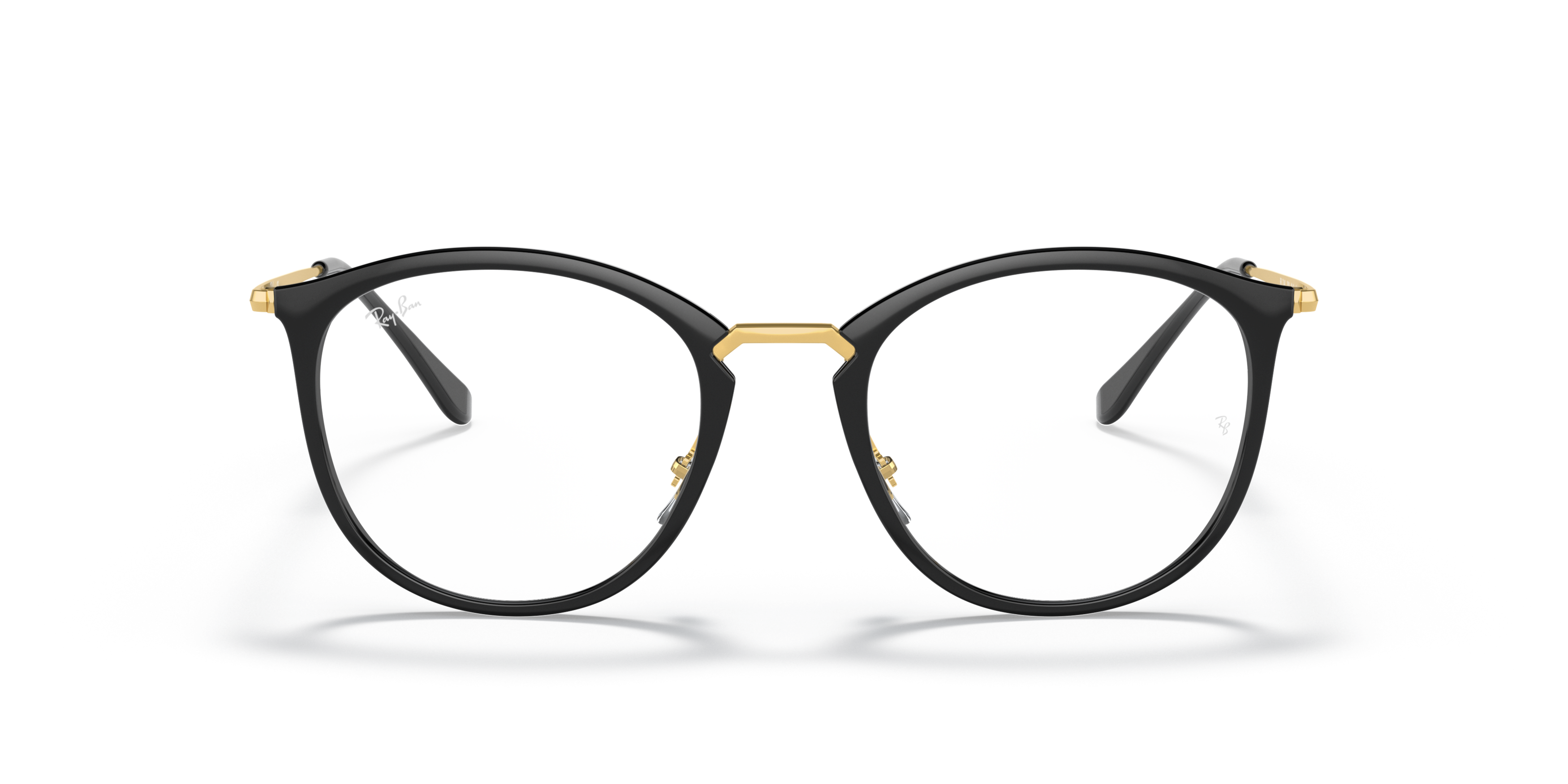 Front Ray-Ban RX 7140 (2000) Glasses Transparent / Black