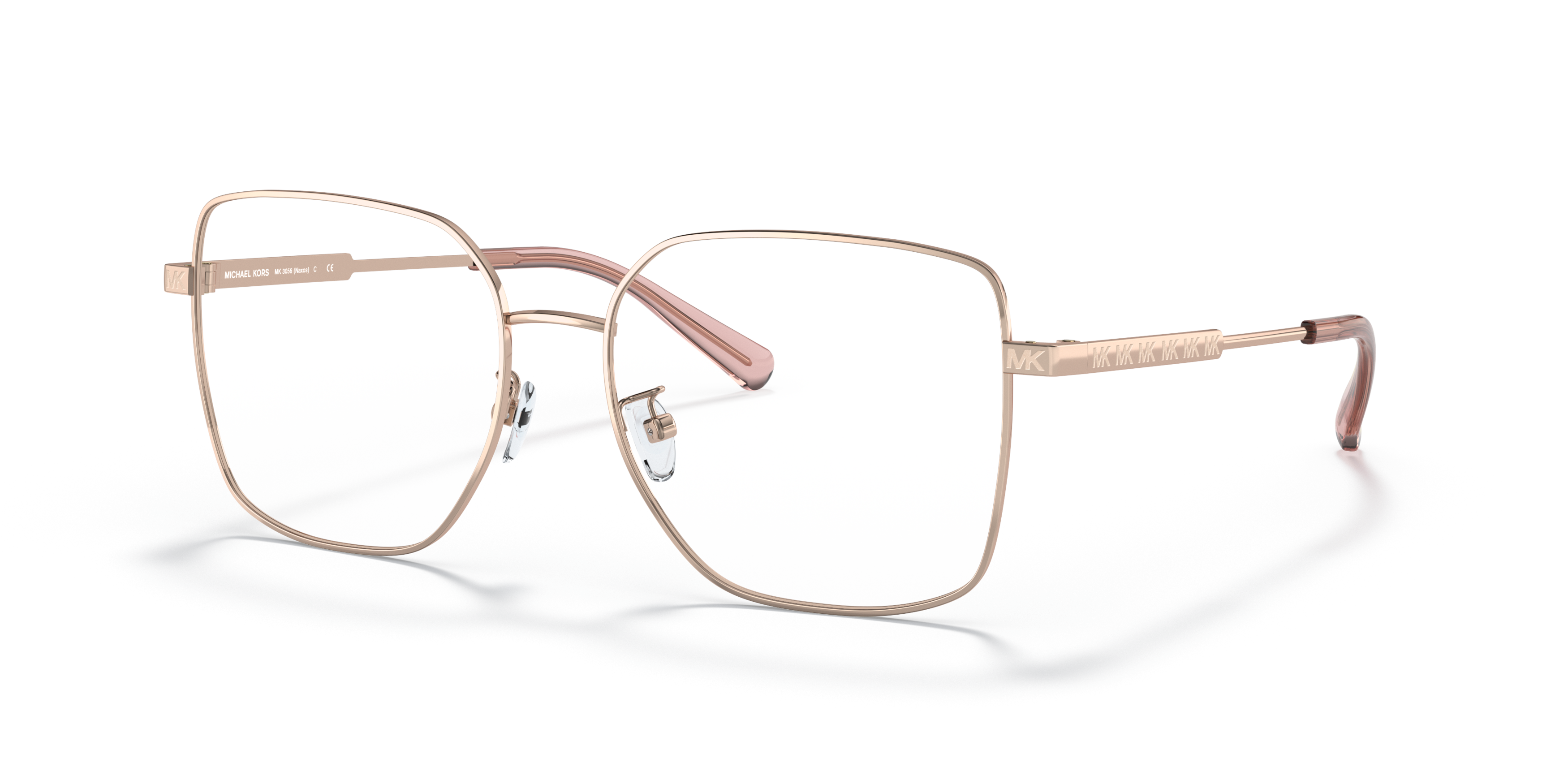 Angle_Left01 Michael Kors MK 3056 (1108) Glasses Transparent / Pink