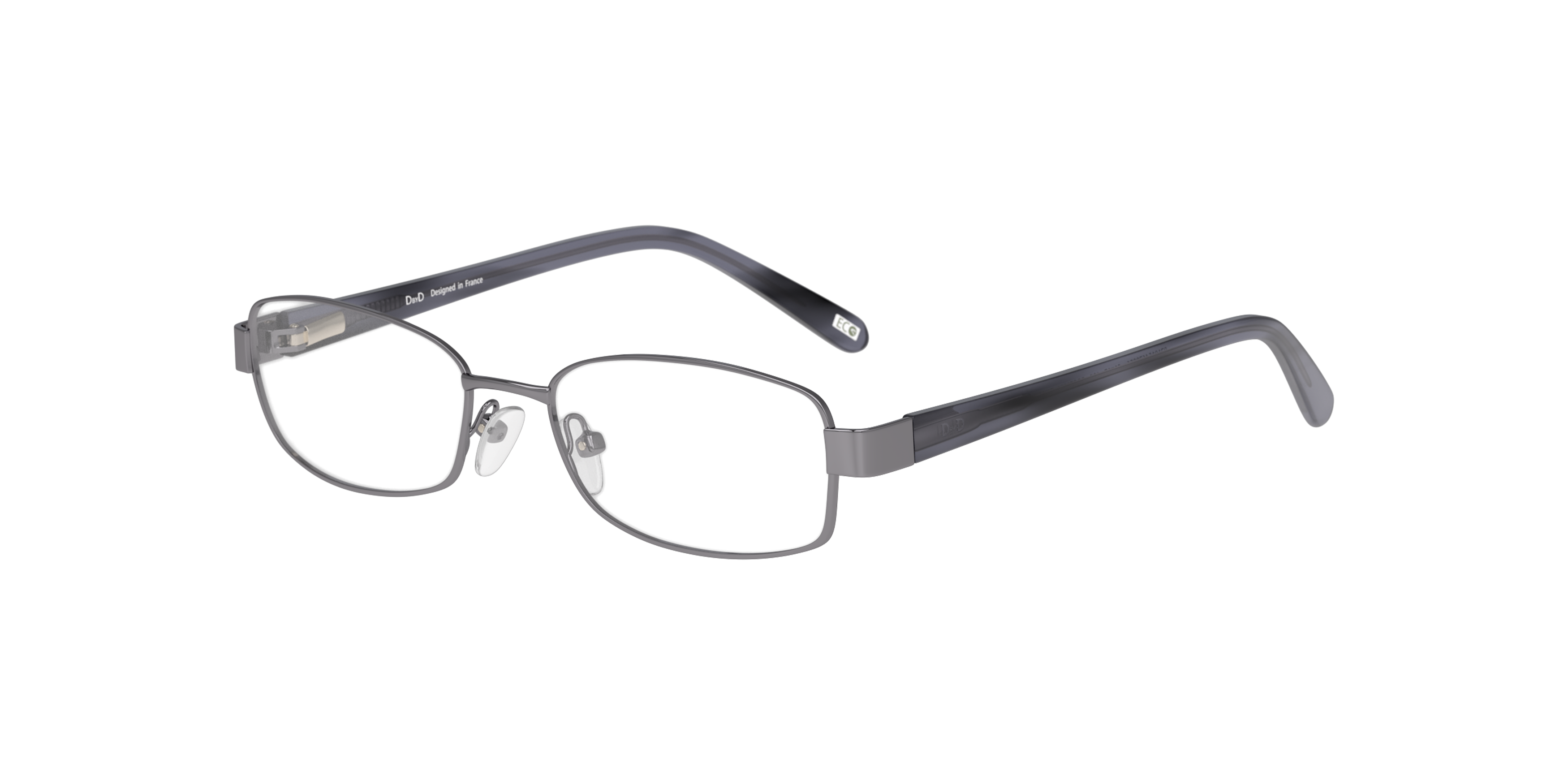 Angle_Left01 DbyD Essentials DB OF0020 Glasses Transparent / Grey