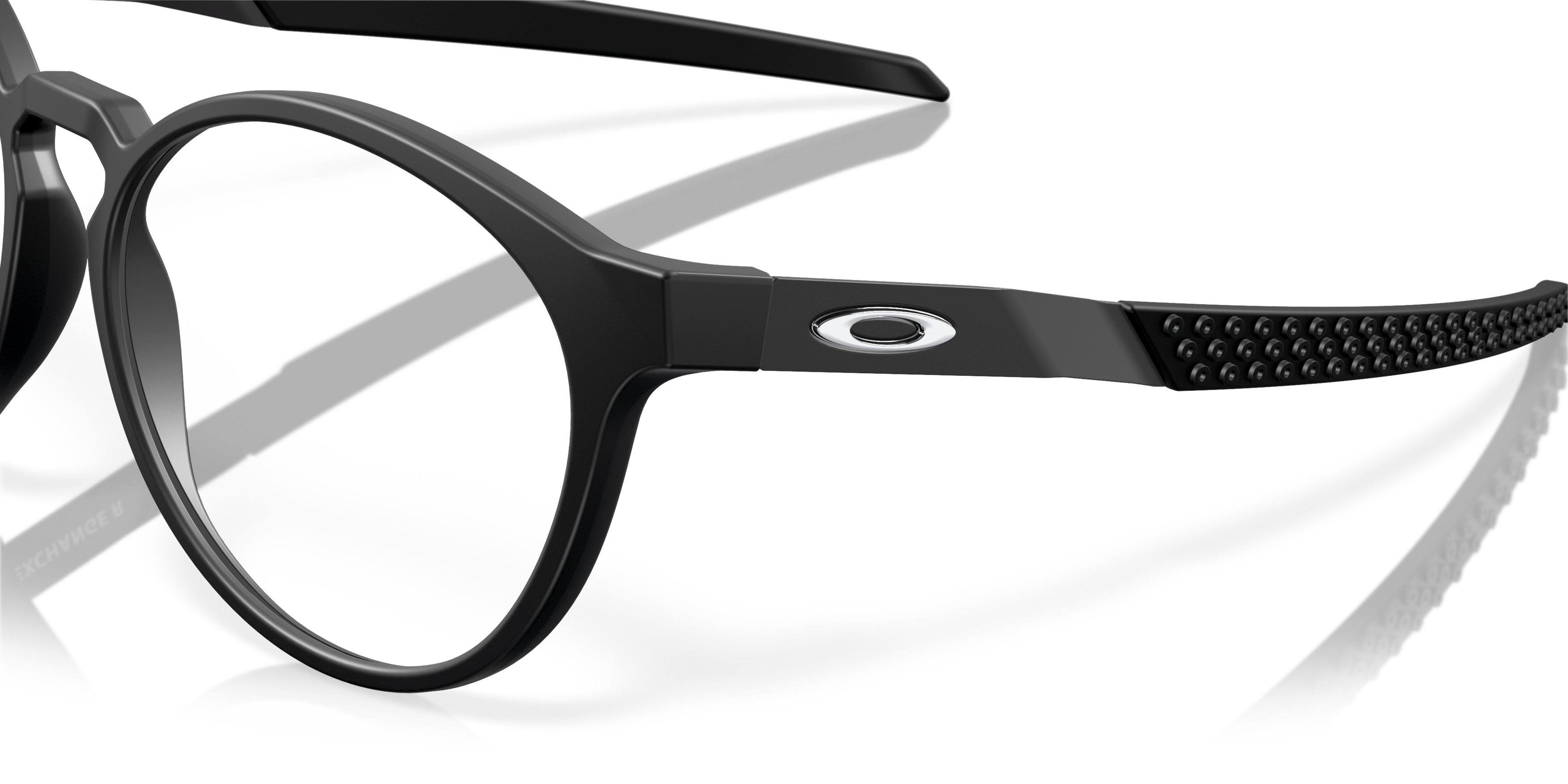 Detail01 Oakley OX 8184 Glasses Transparent / Black