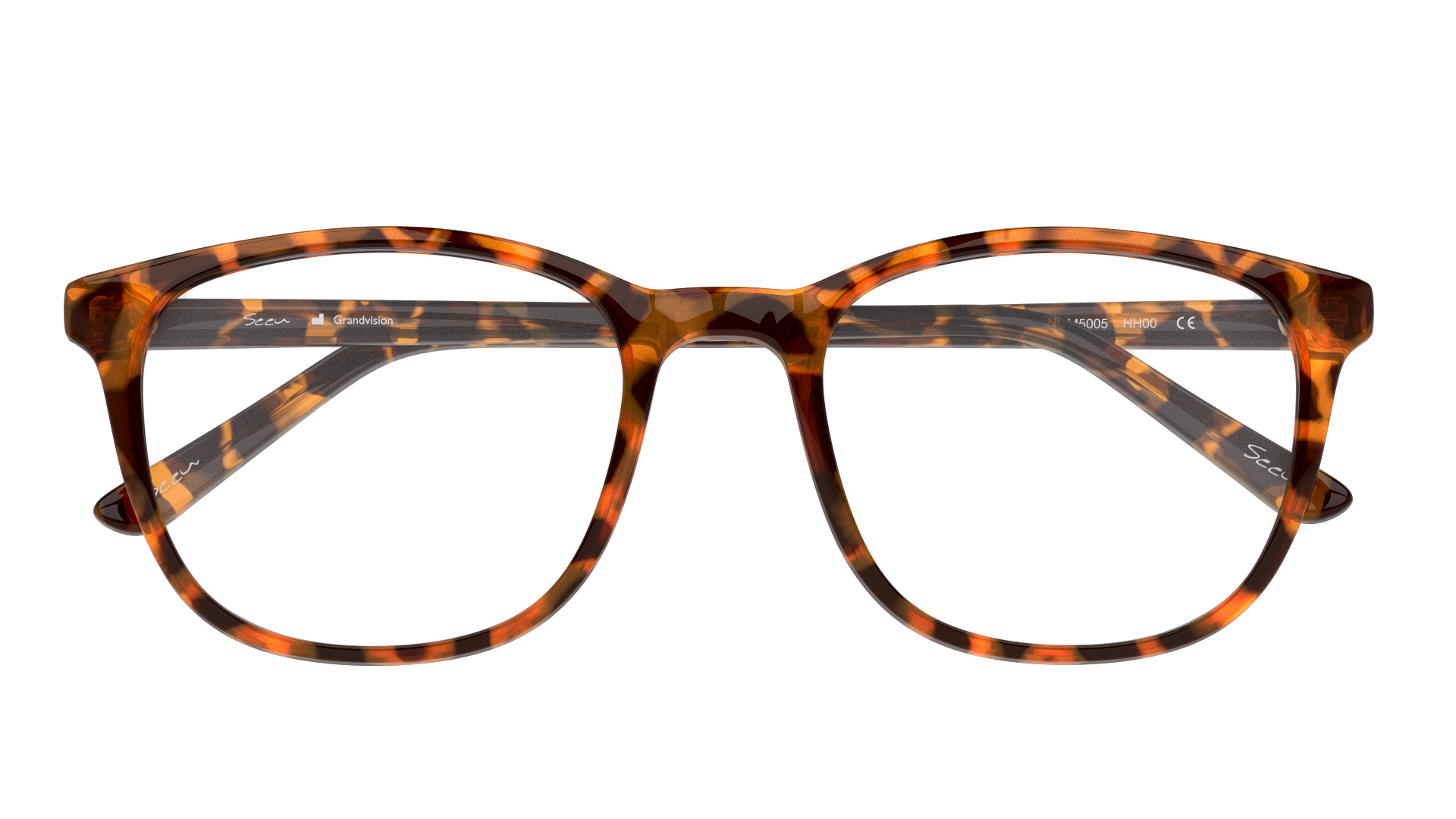 Folded Seen SNOM5005 Glasses Transparent / Tortoise Shell