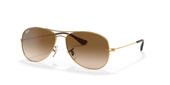 Ray-Ban RB 3362 (001/51) Sunglasses Brown / Gold