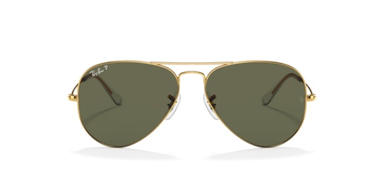 Ray-Ban Aviator Classic RB 3025 Sunglasses Green / Gold