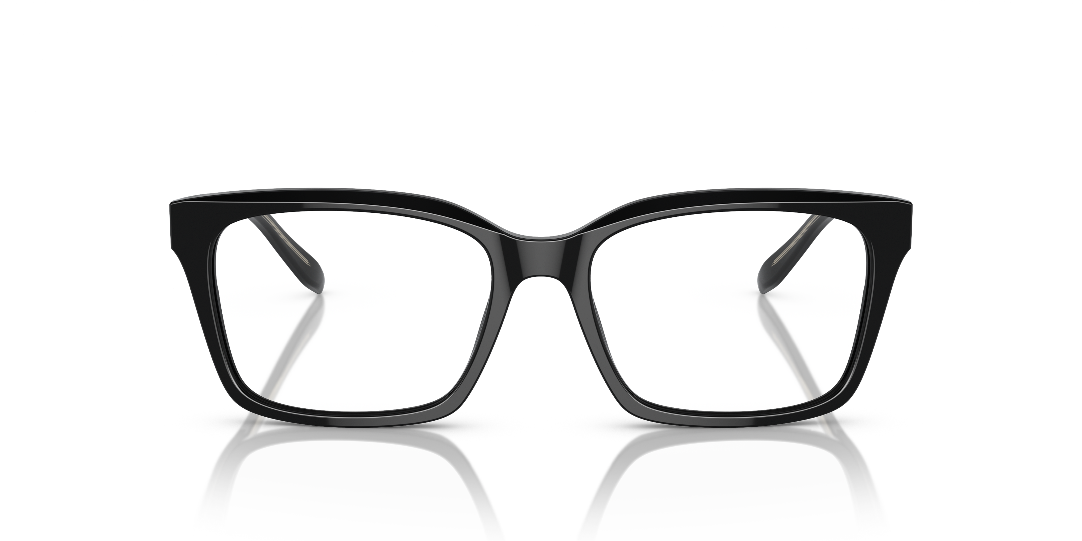 Front Emporio Armani EA 3219 Glasses Transparent / Black