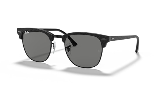 Ray-Ban Clubmaster Marble RB3016 1305B1 Grijs / Zwart