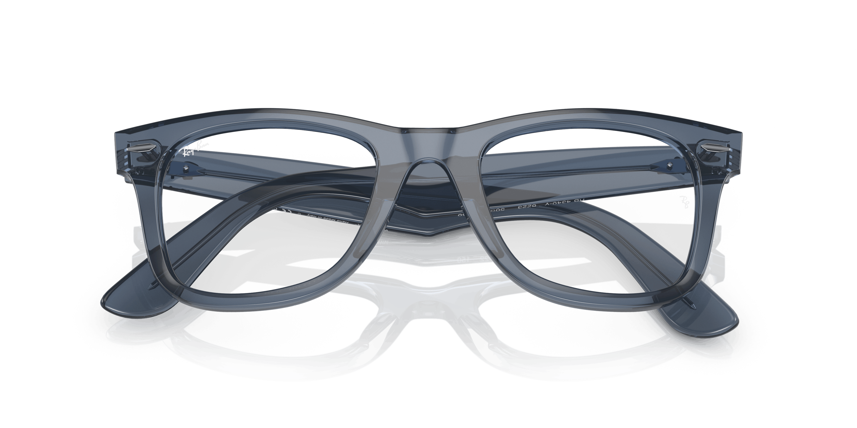 Folded, Ray-Ban Wayfarer Ease RX 4340V Glasses