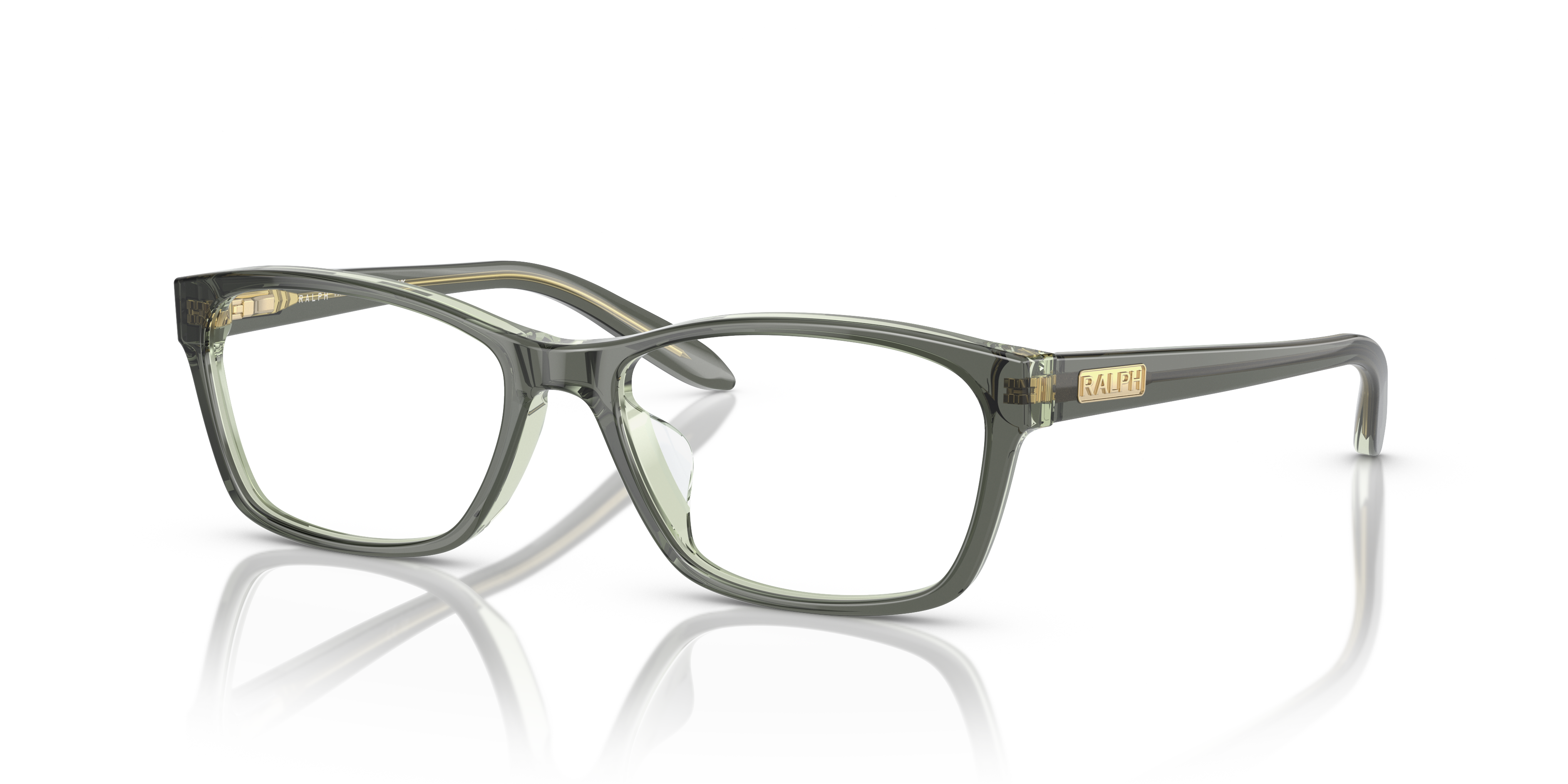 Angle_Left01 Ralph by Ralph Lauren RA 7039 (6074) Glasses Transparent / Grey