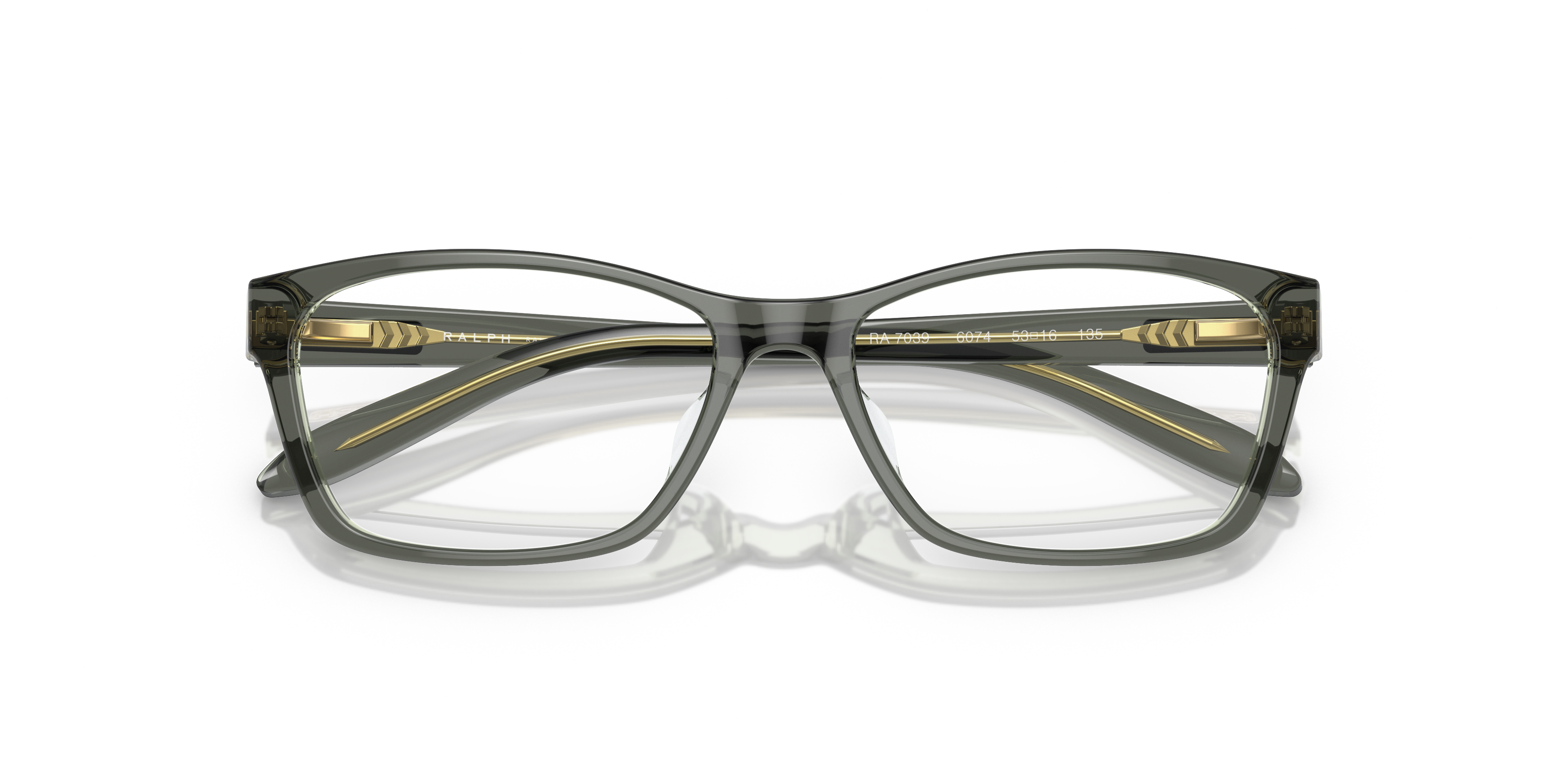 Folded Ralph by Ralph Lauren RA 7039 Glasses Transparent / Grey